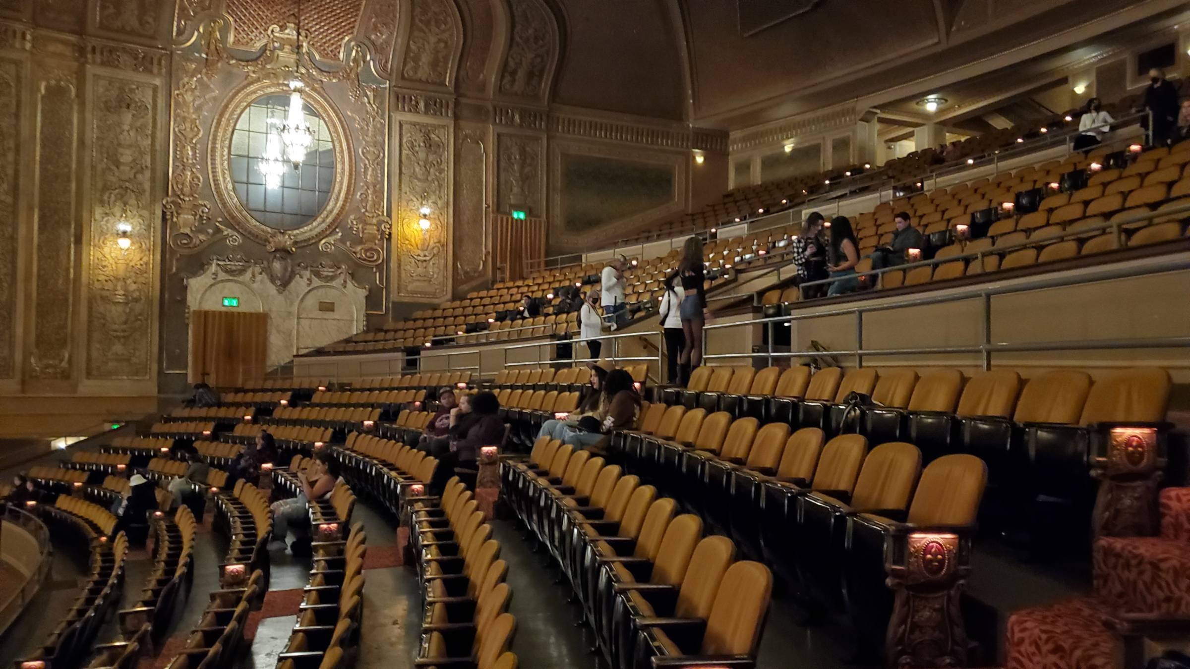 Mezzanine Seating at Paramount Theatre in Seattle