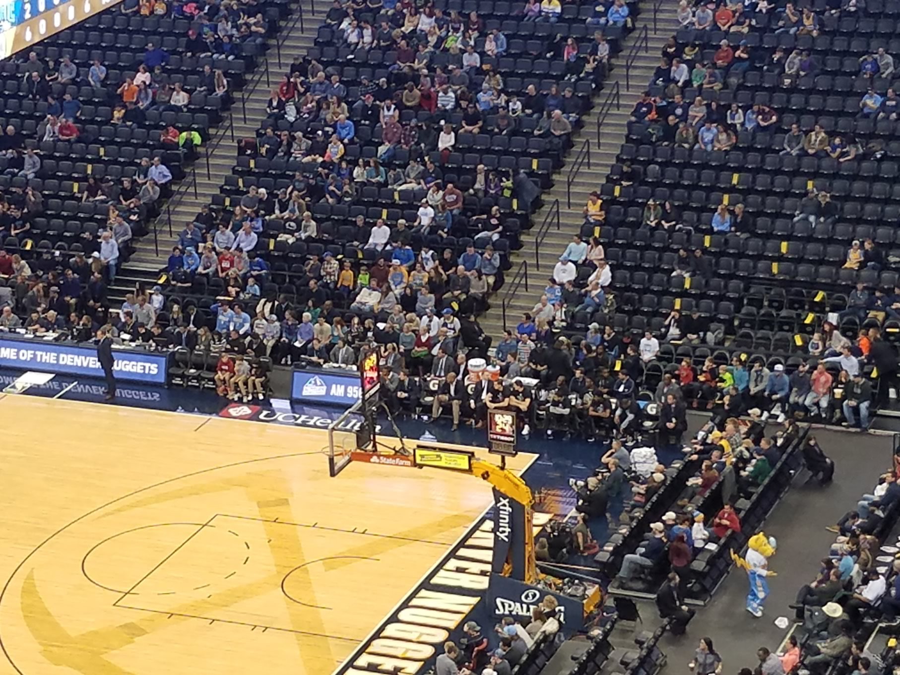 Denver Nuggets Seating Chart Rows