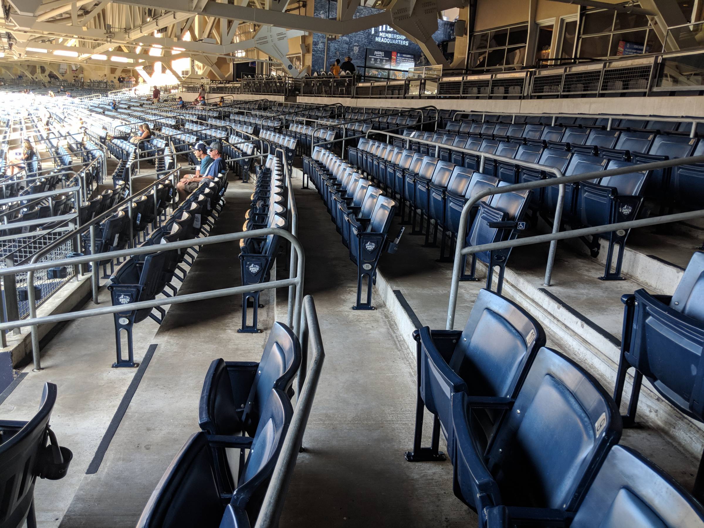 premier club seats at Petco Park in San Diego