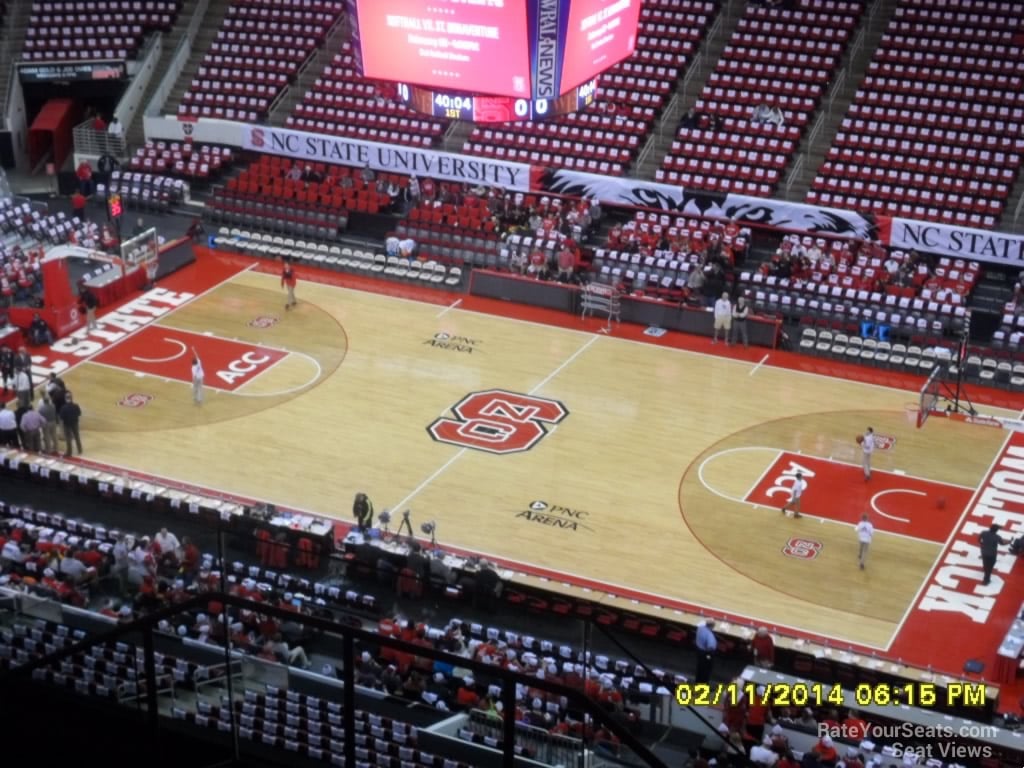 section 338 seat view  for basketball - lenovo center