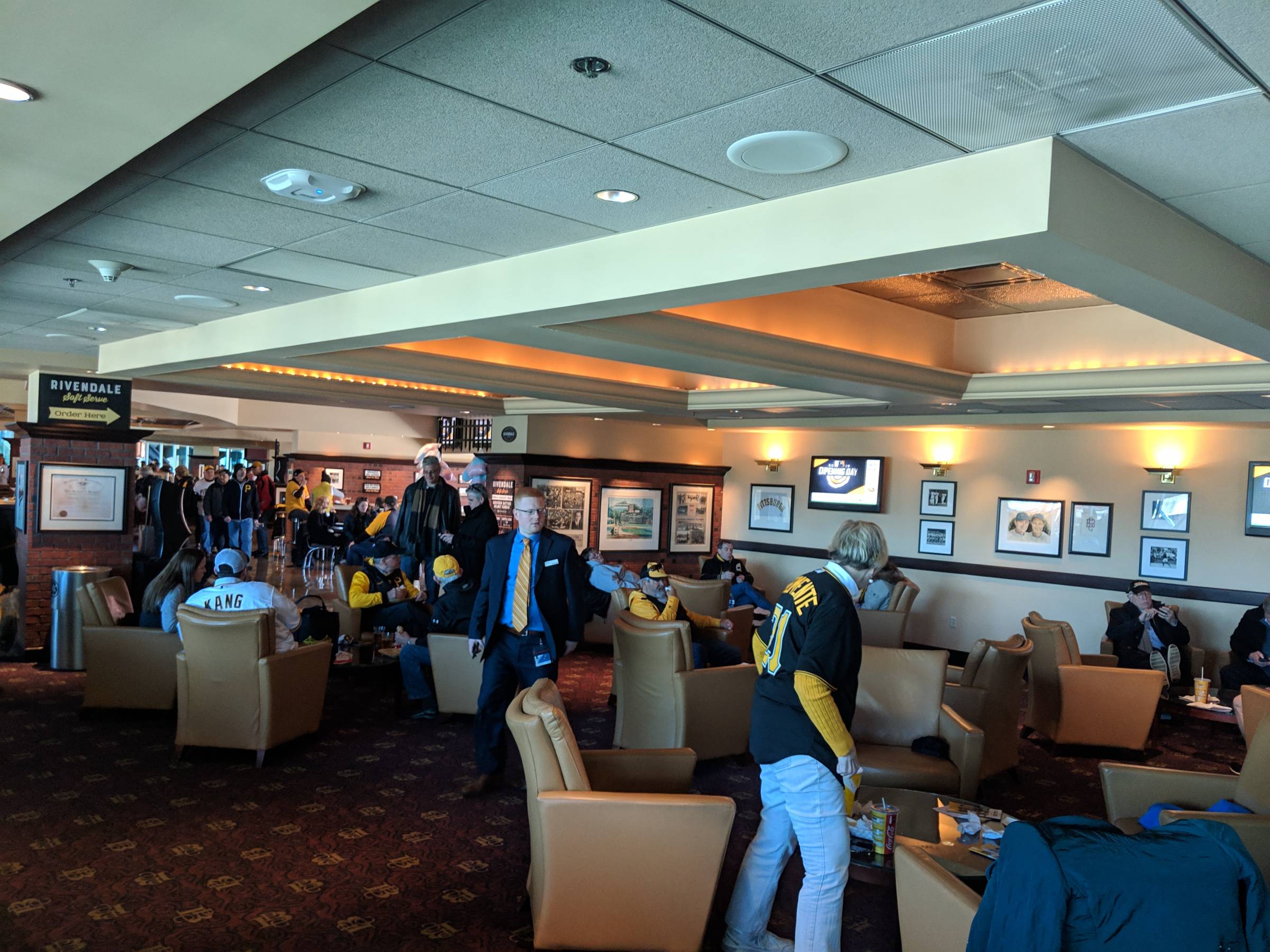 Baseball Club concourse at PNC Park