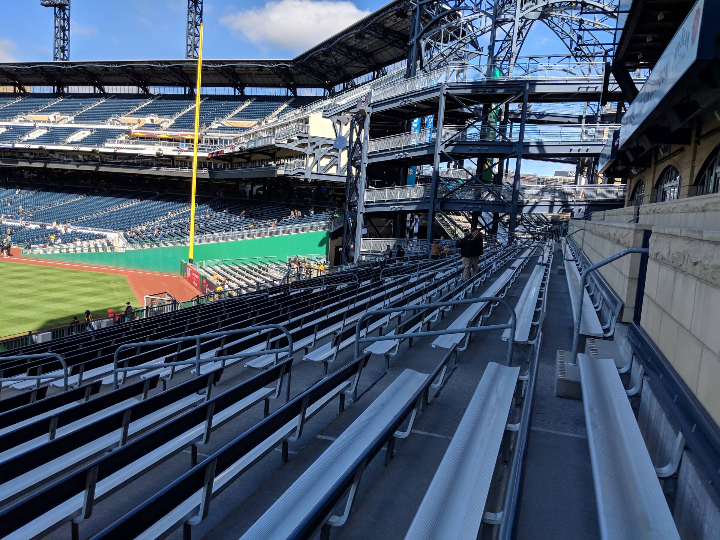 Bleachers at PNC Park