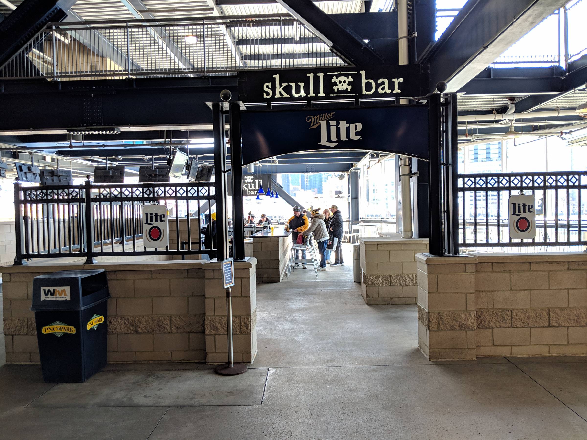 Skull Bar at PNC Park