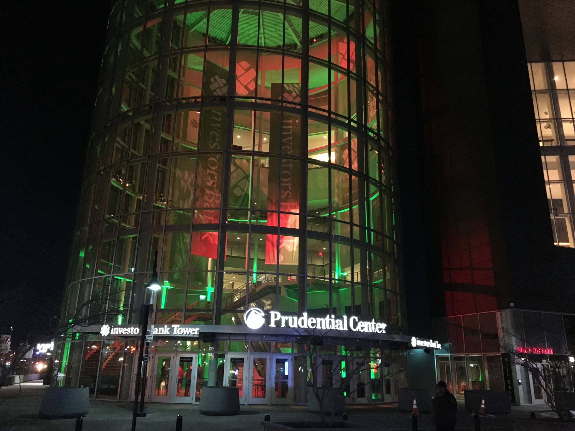 Main Entrance at Prudential Center