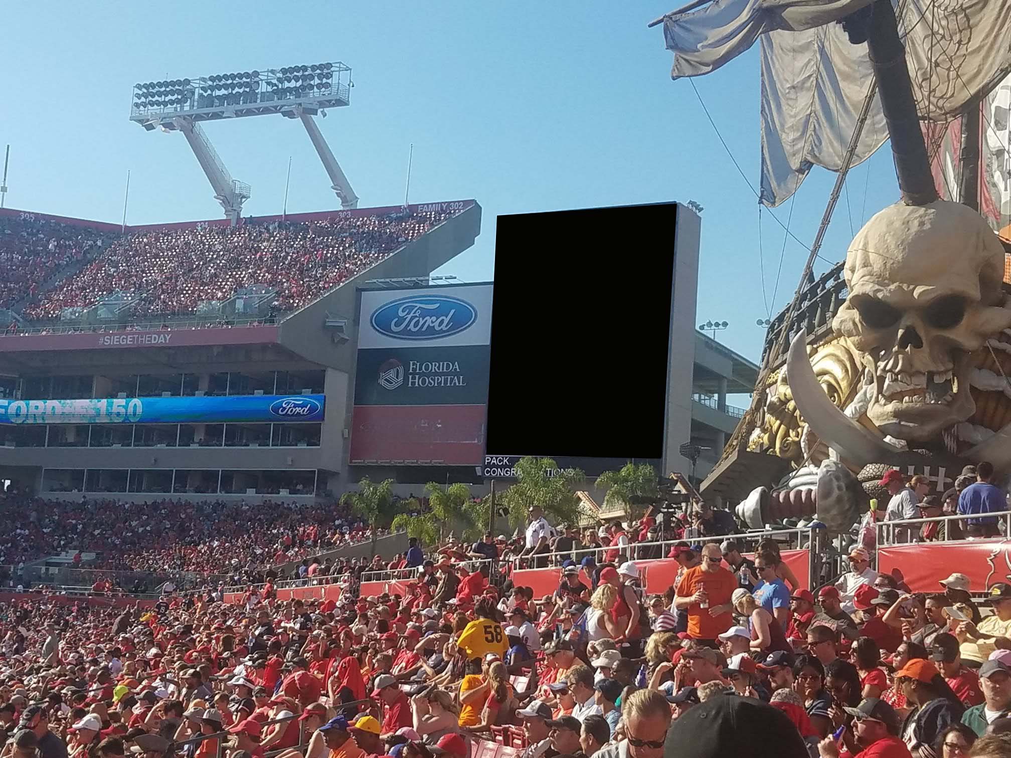 raymond james stadium scoreboard