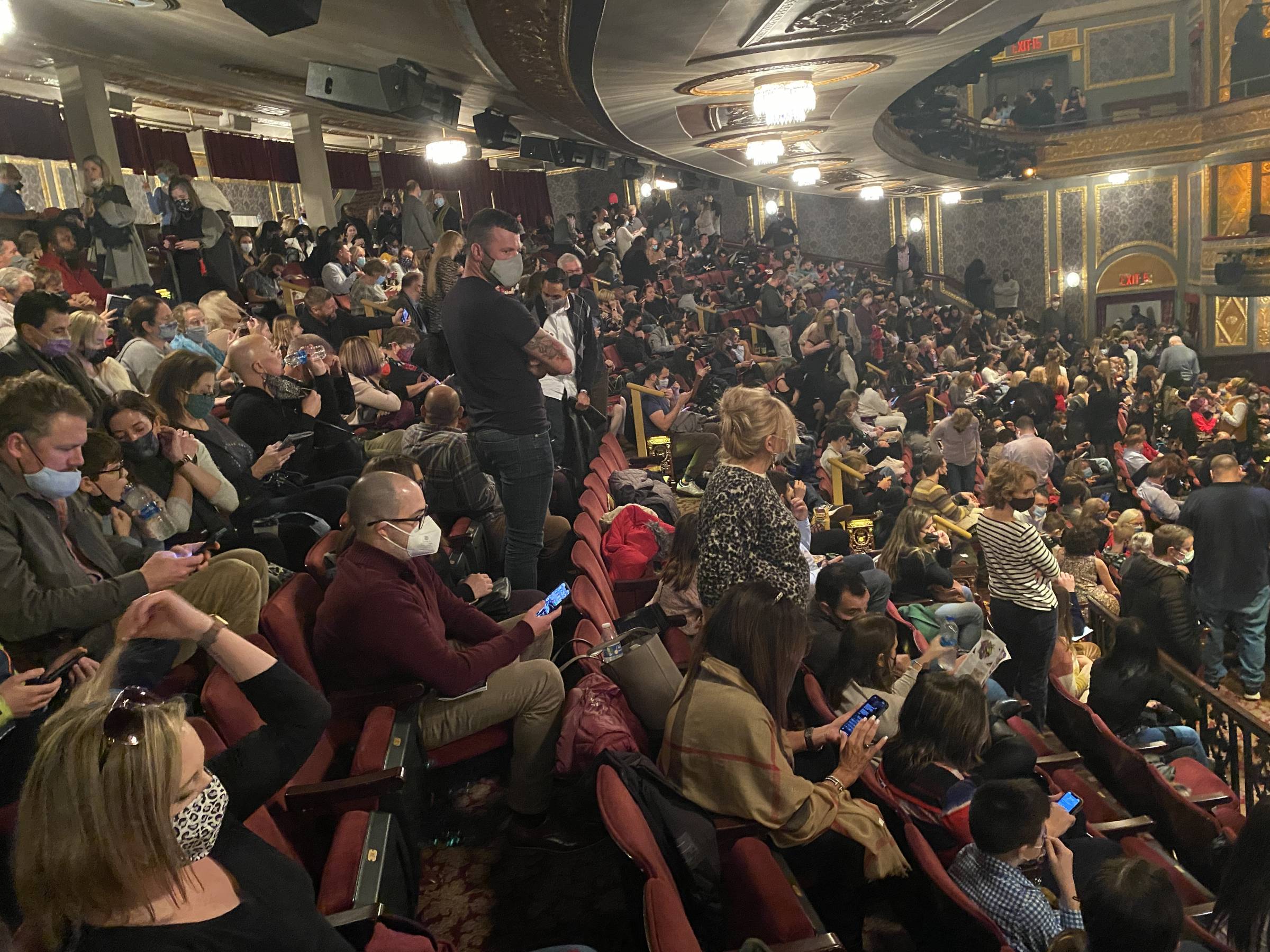 rear orchestra richard rodgers theatre