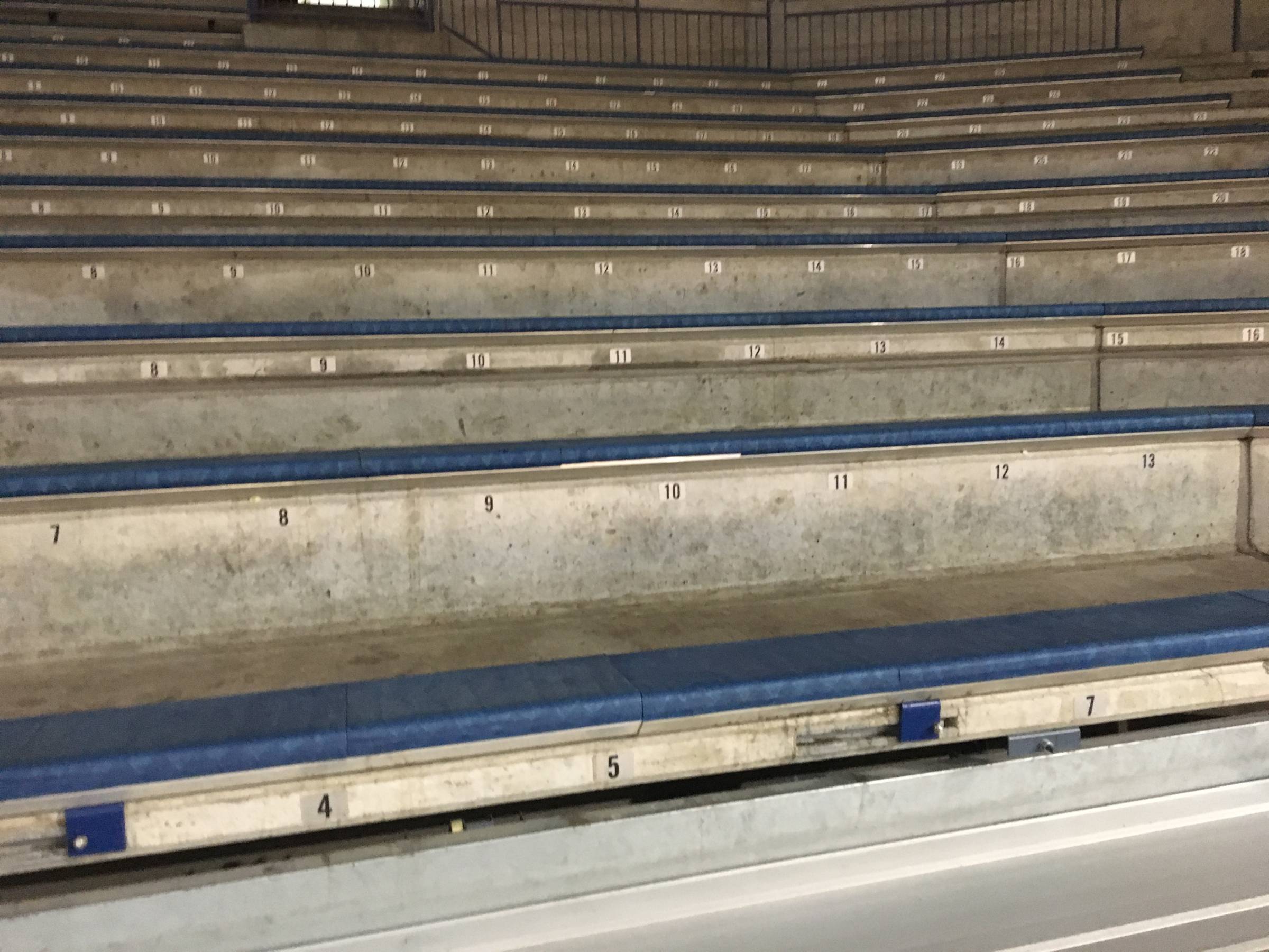Student Section Bleachers at Reynolds Center Student Section Bleachers at Reynolds Center