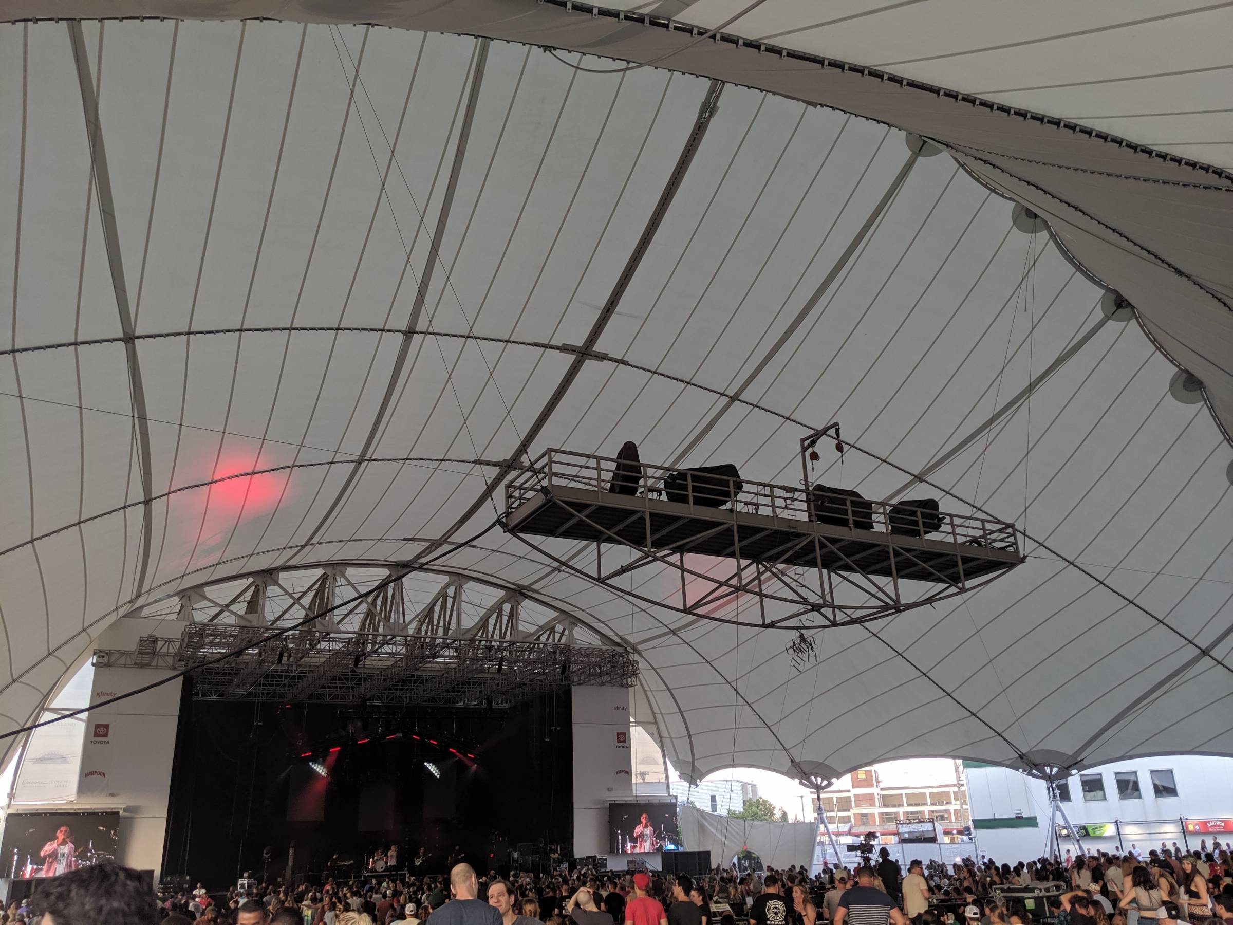 Ered Seating At Leader Bank Pavilion