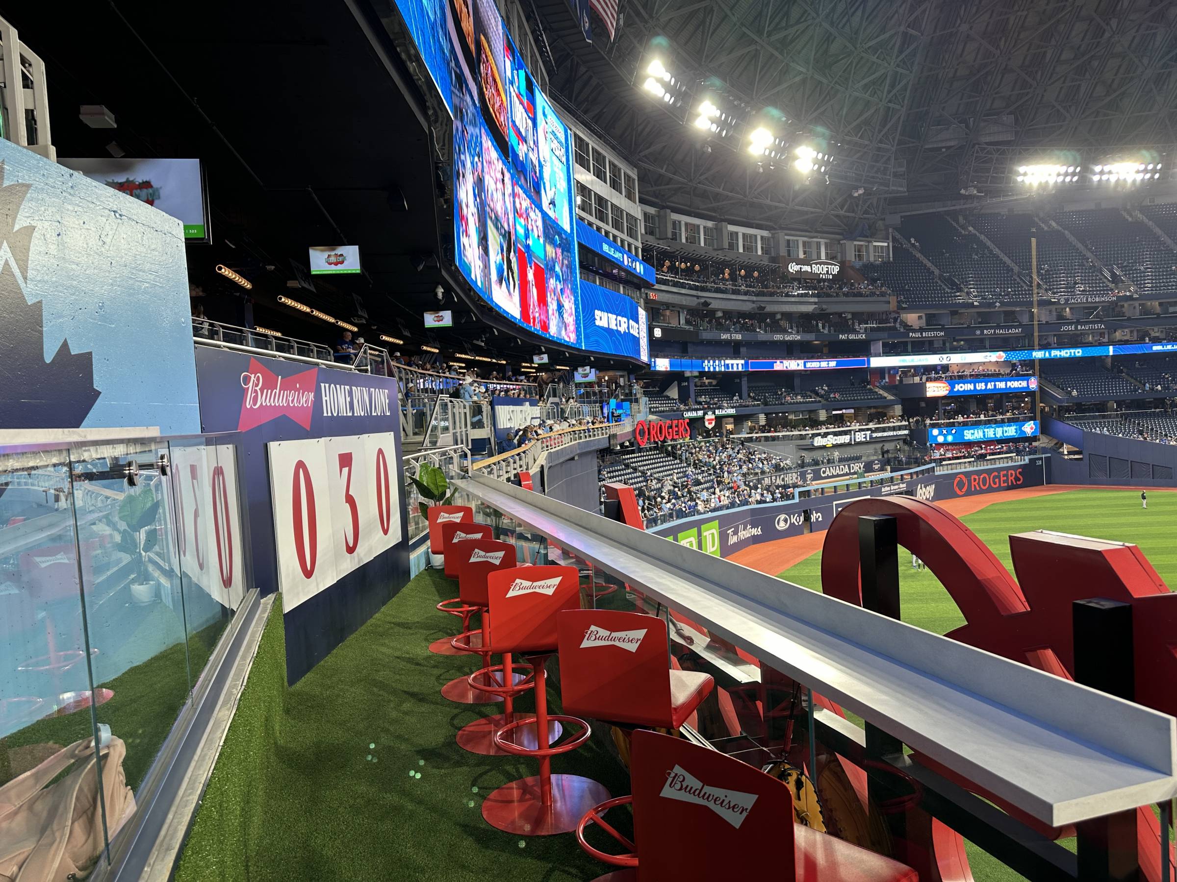 Rogers Center HR Zone