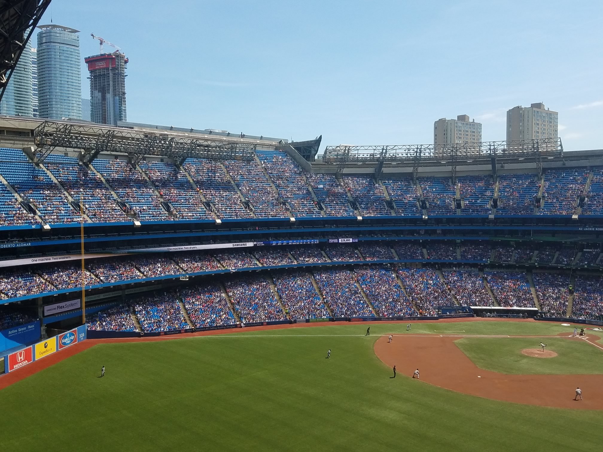 Toronto Blue Jays Rogers Centre Seating Chart