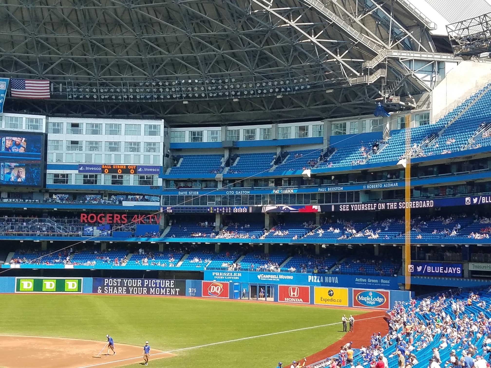 right field rogers centre