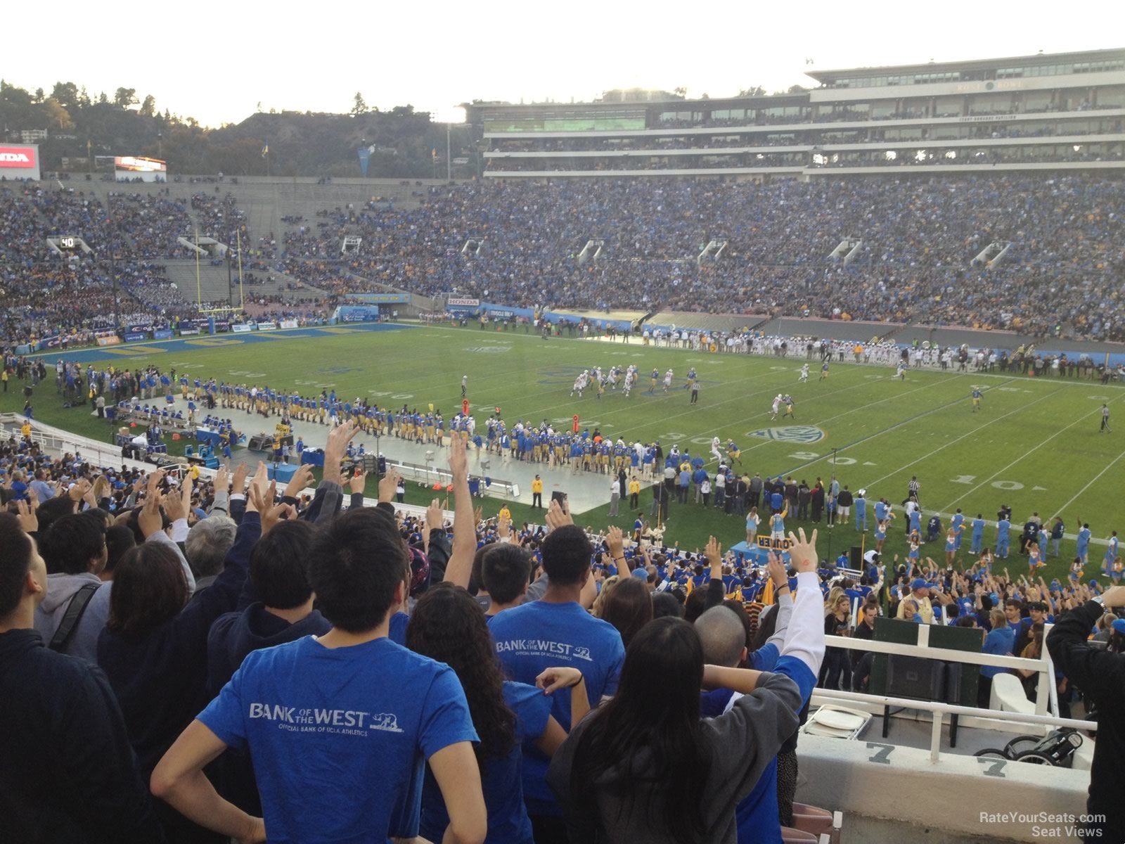 Rose Bowl Seating Chart View