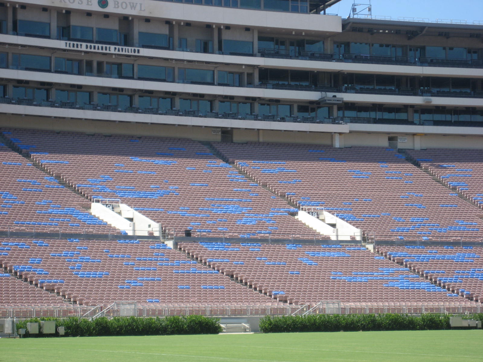 Rose Bowl Seating Chart For Soccer Games