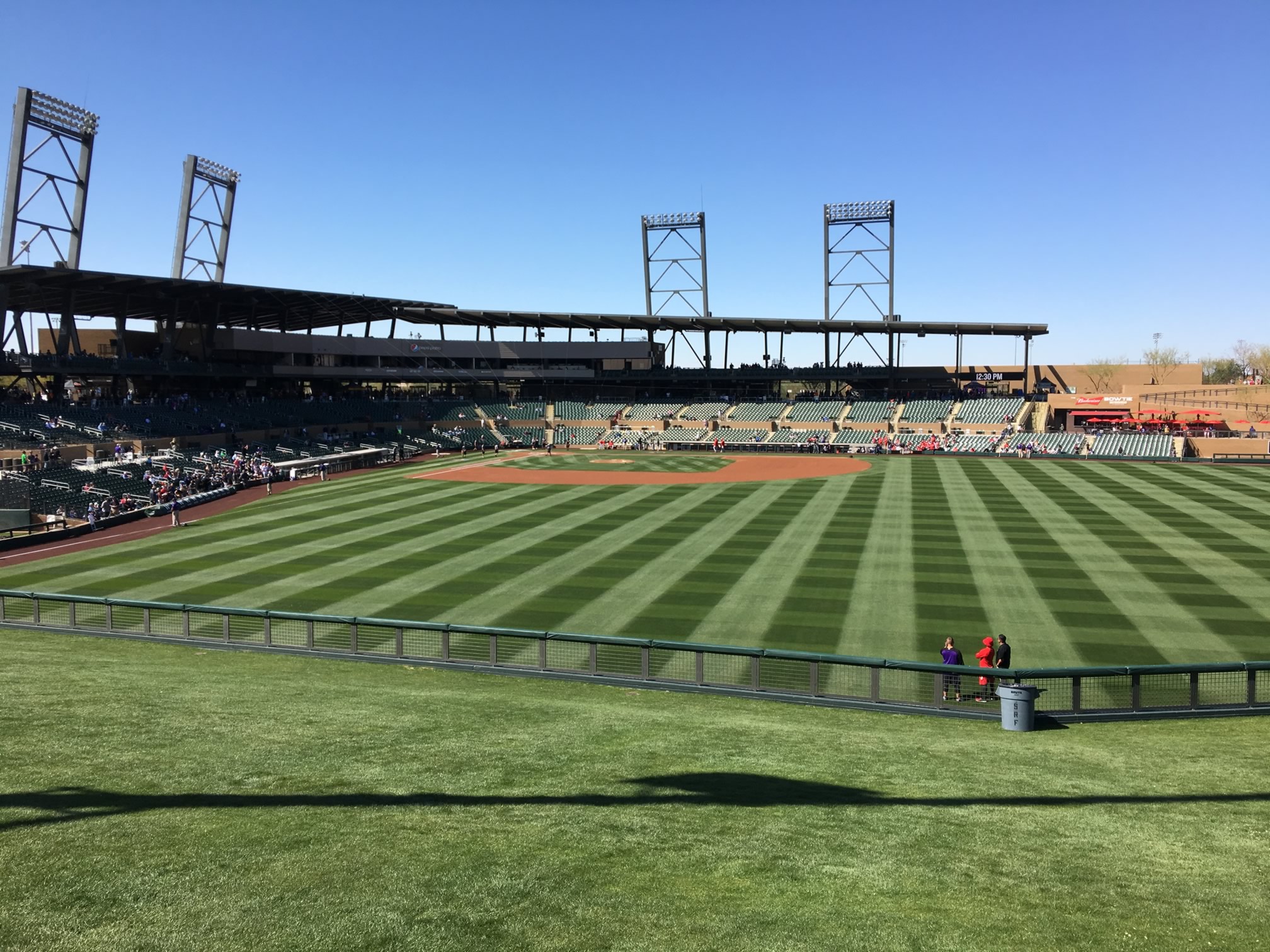 Right Field Lawn at Salt River Field