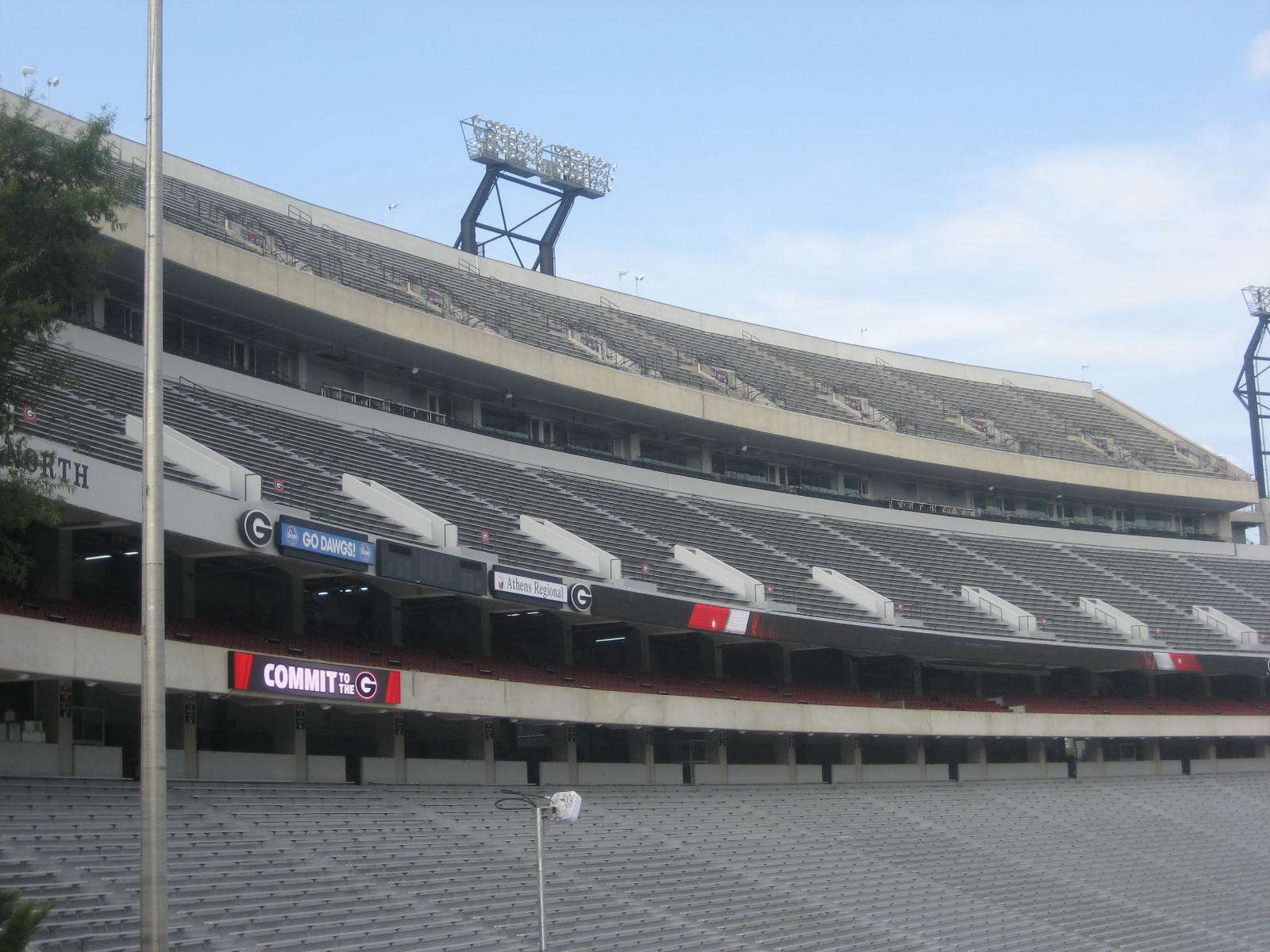 Uga Sanford Stadium Seating Chart Row Numbers