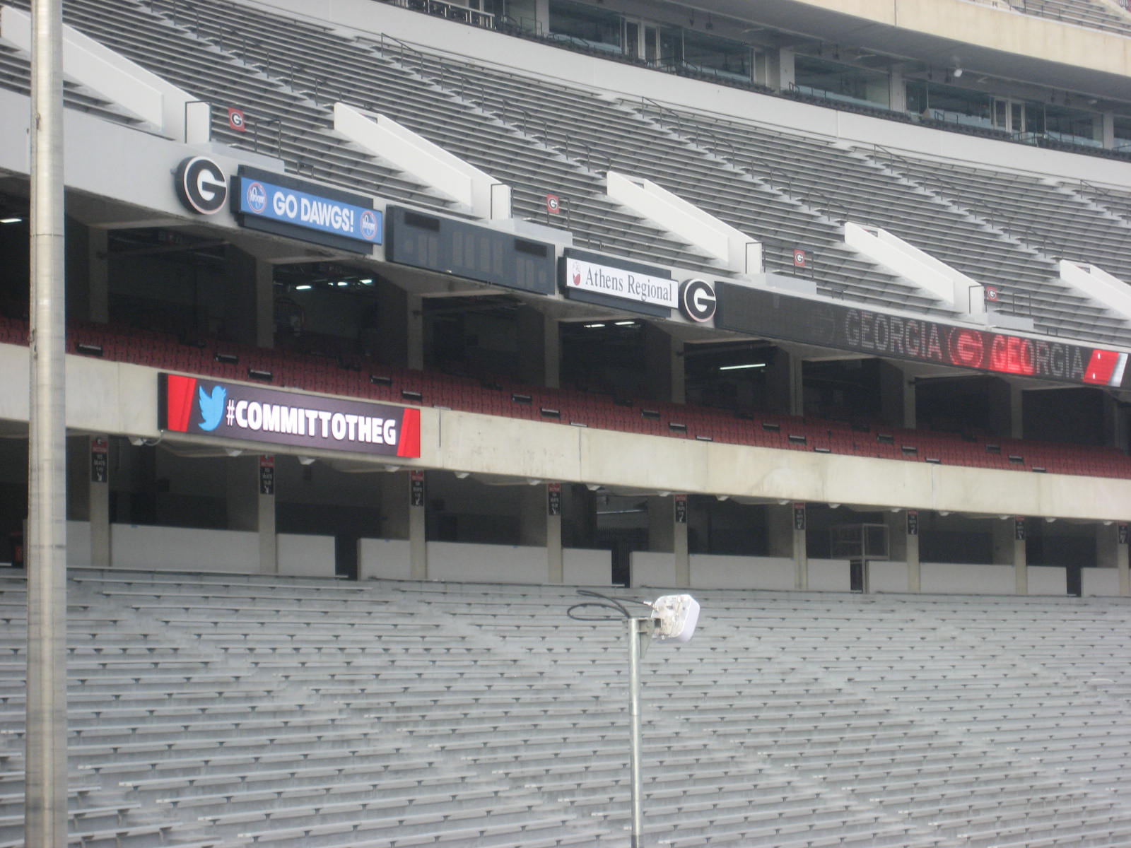 Sanford Stadium Seating Chart View