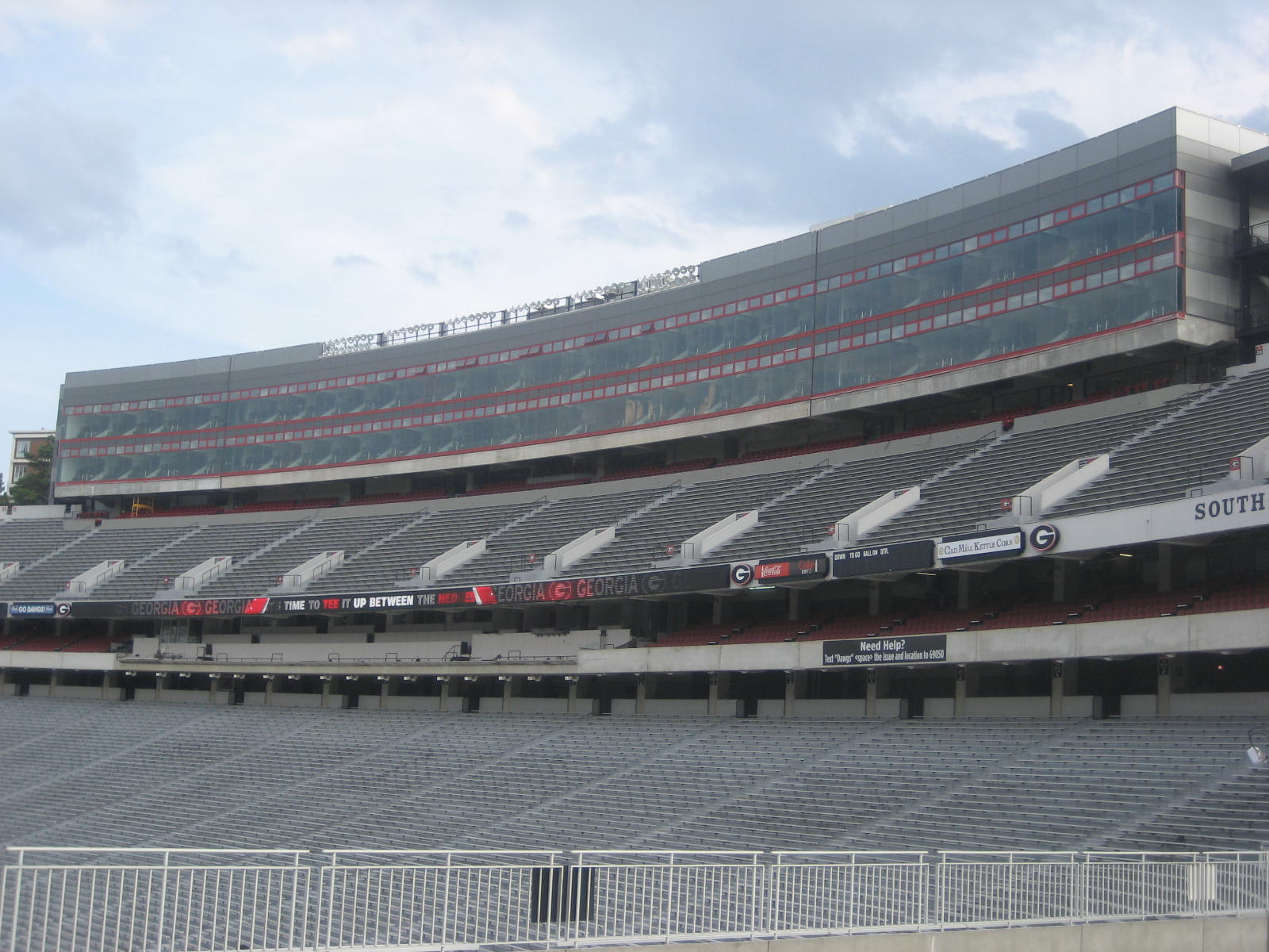 Uga Stadium Chart