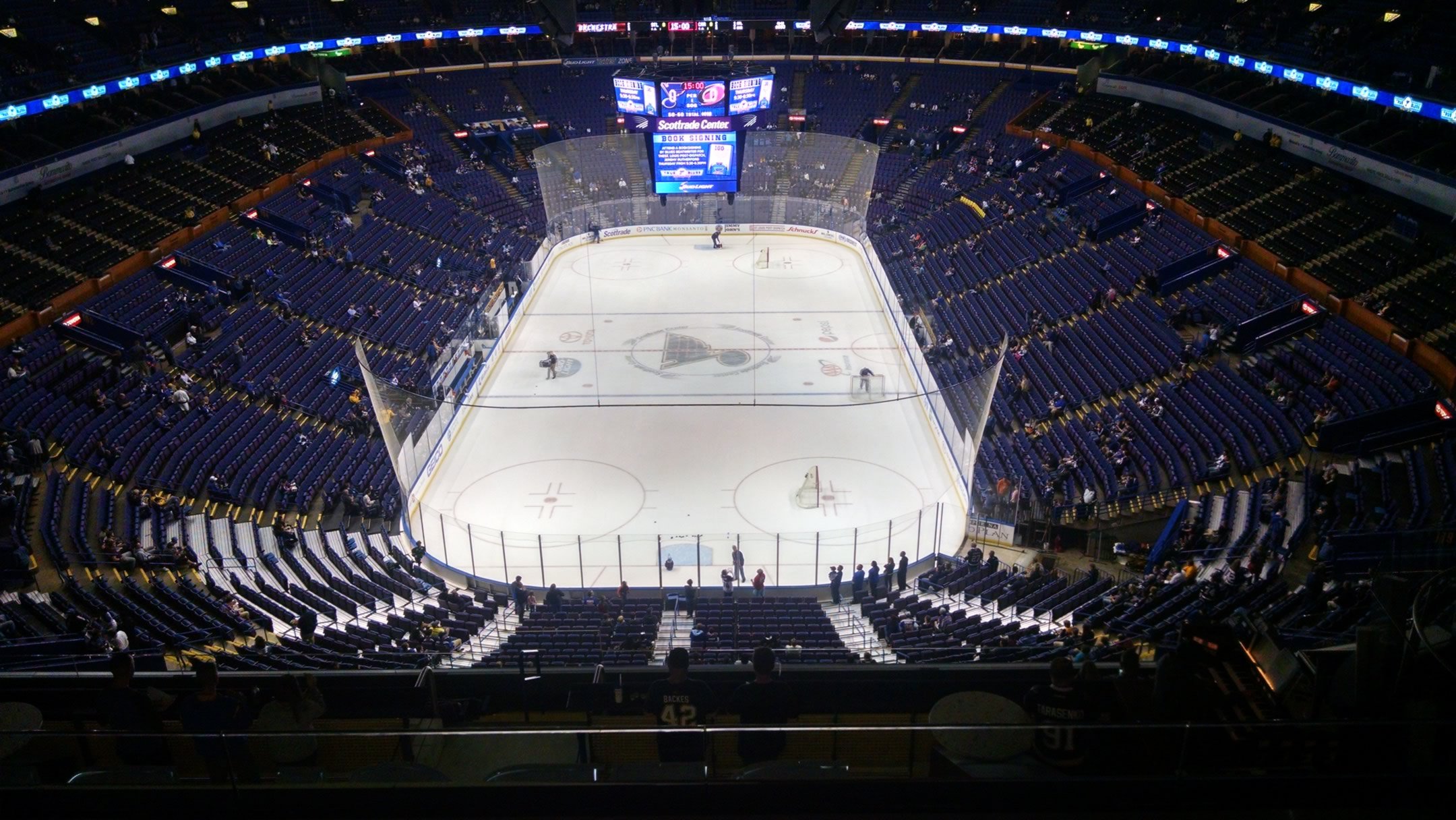 St Louis Blues Seating Chart View