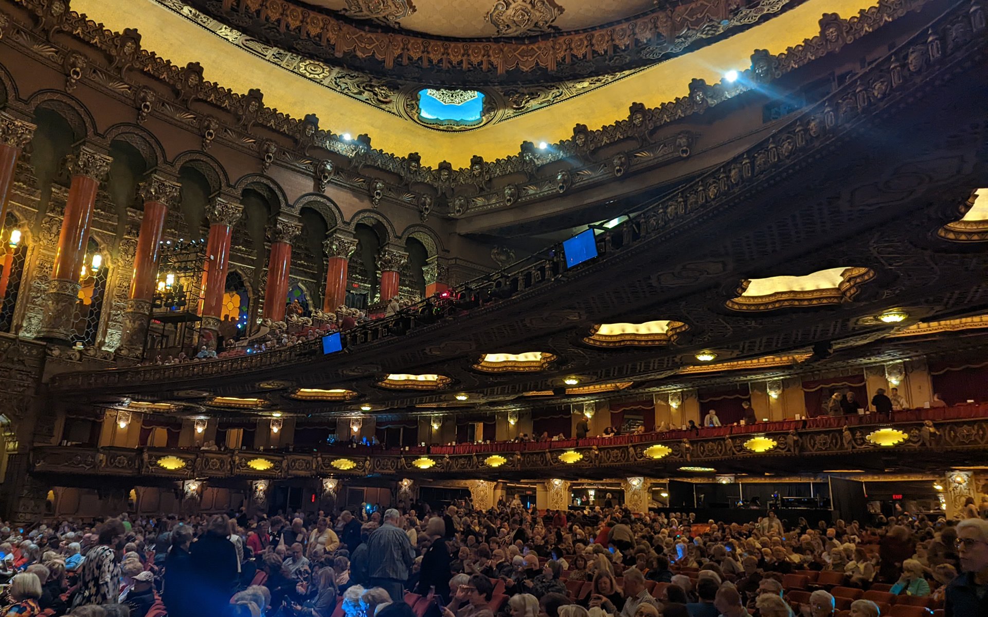 seating at fox theatre st louis