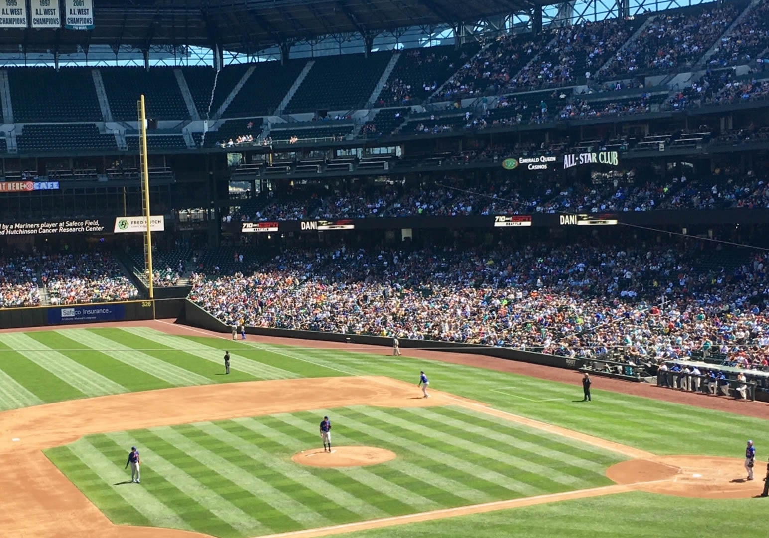 seats in the sun at t-mobile park
