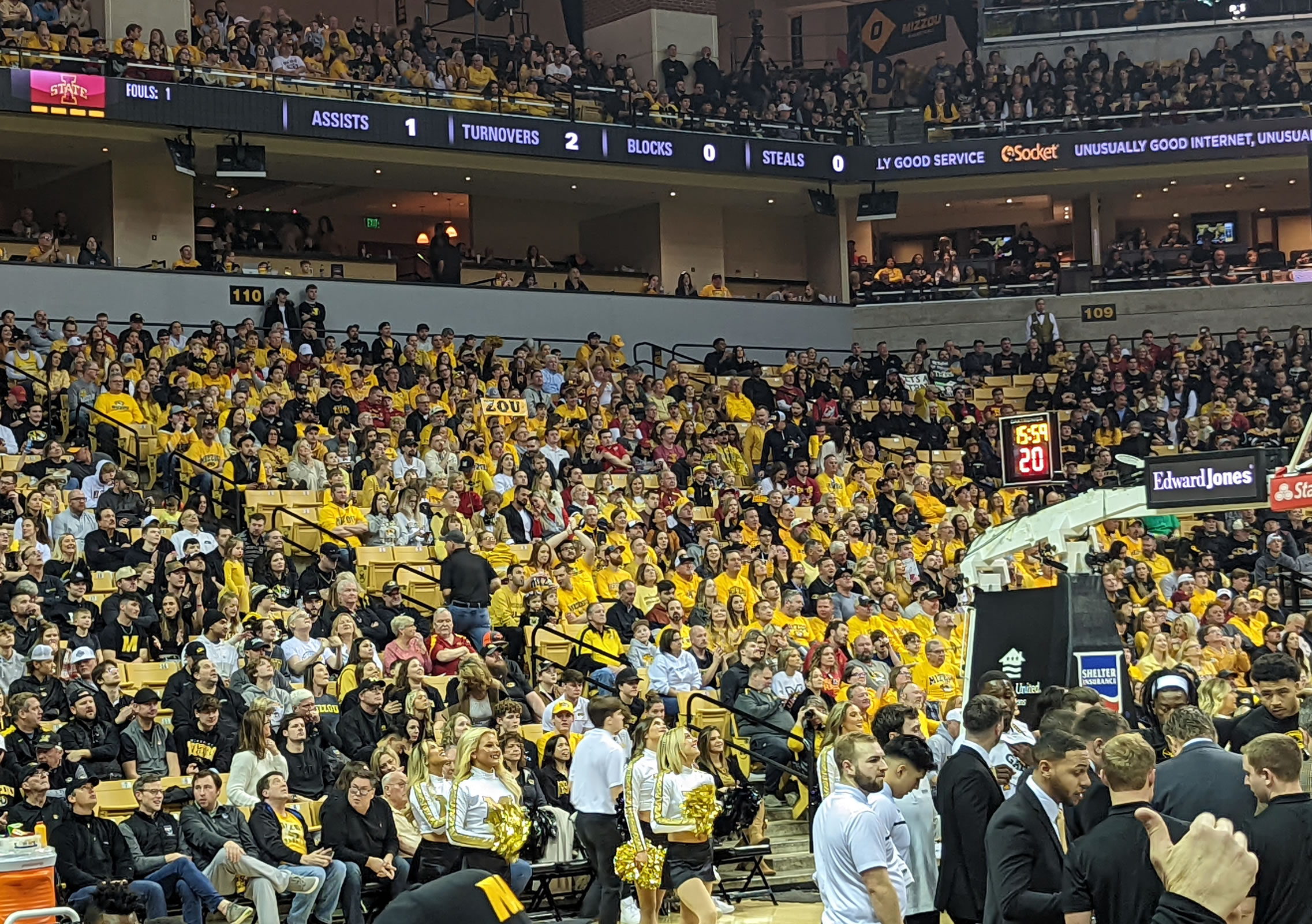 section 110 mizzou arena