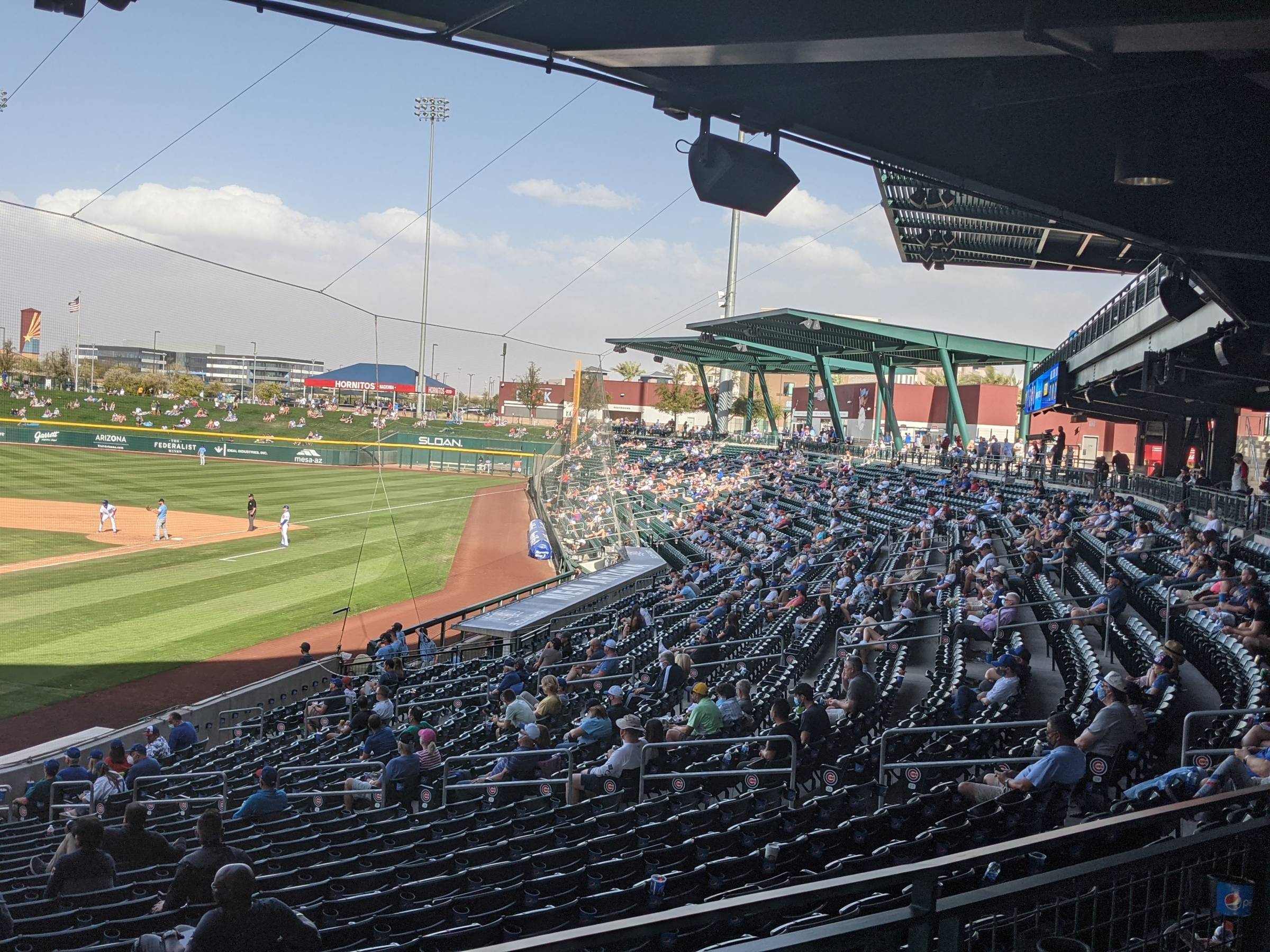 Sloan Park Visitor Dugout