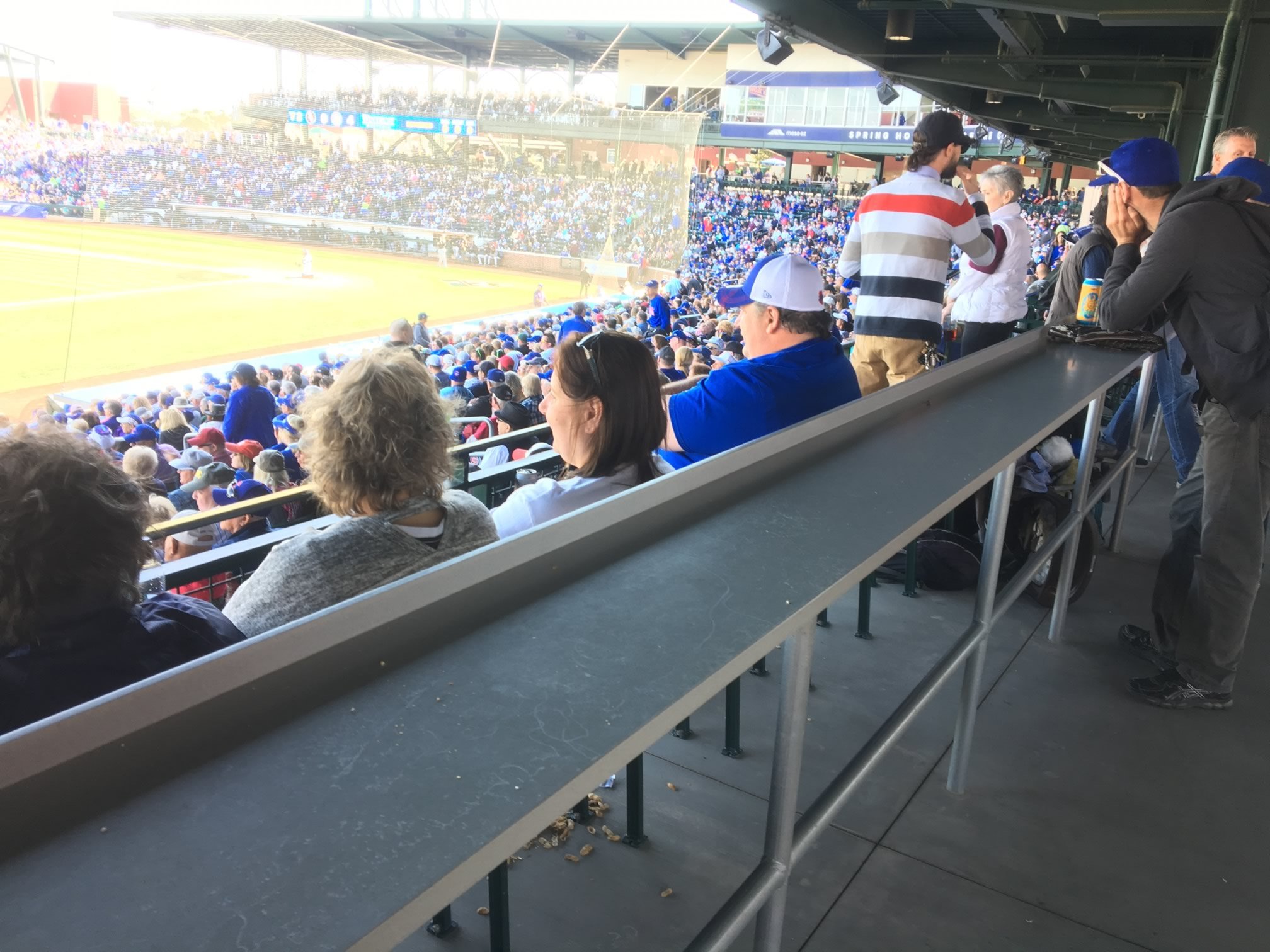 Sloan Park Standing Room