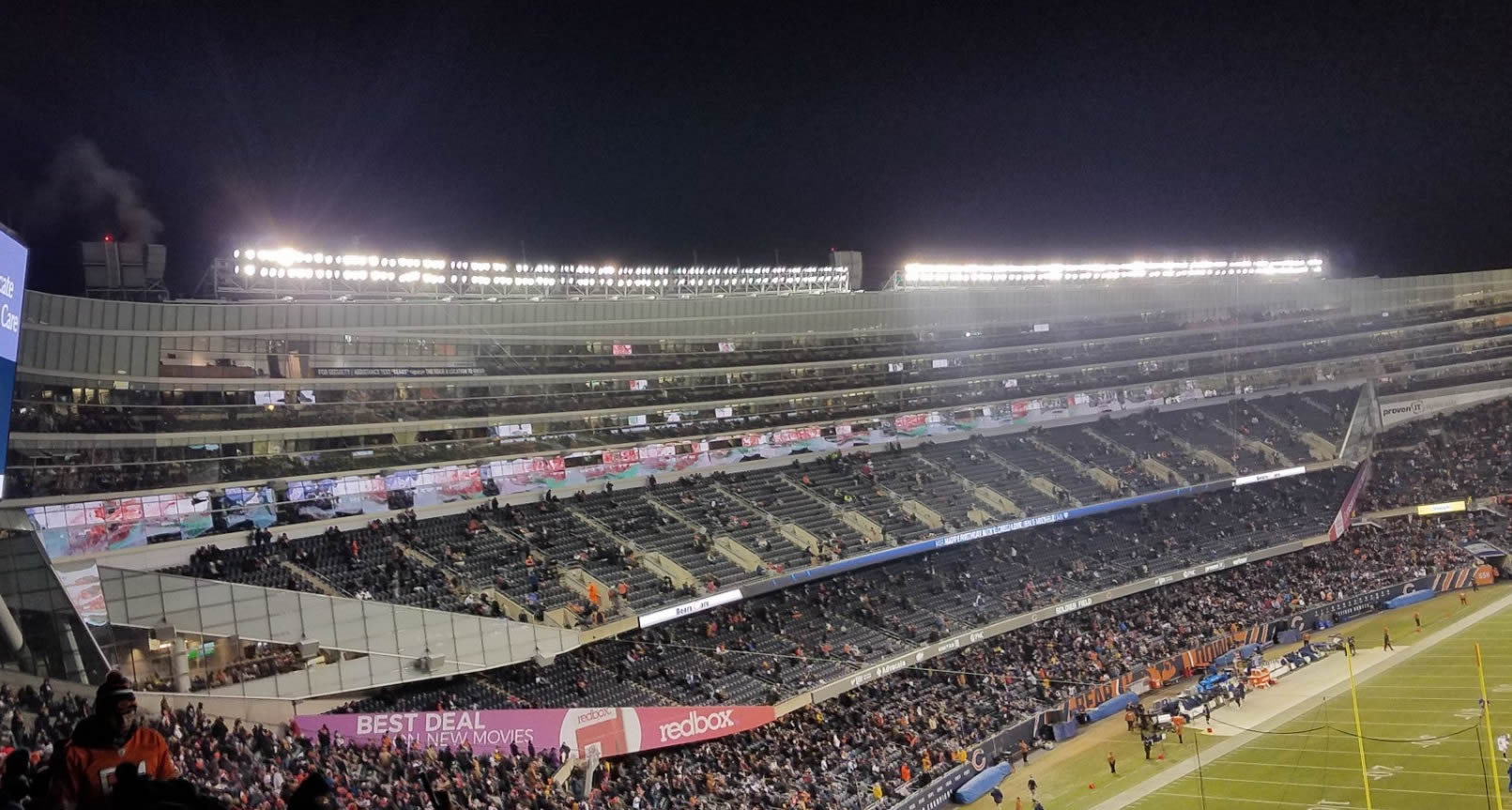 box seats bears game