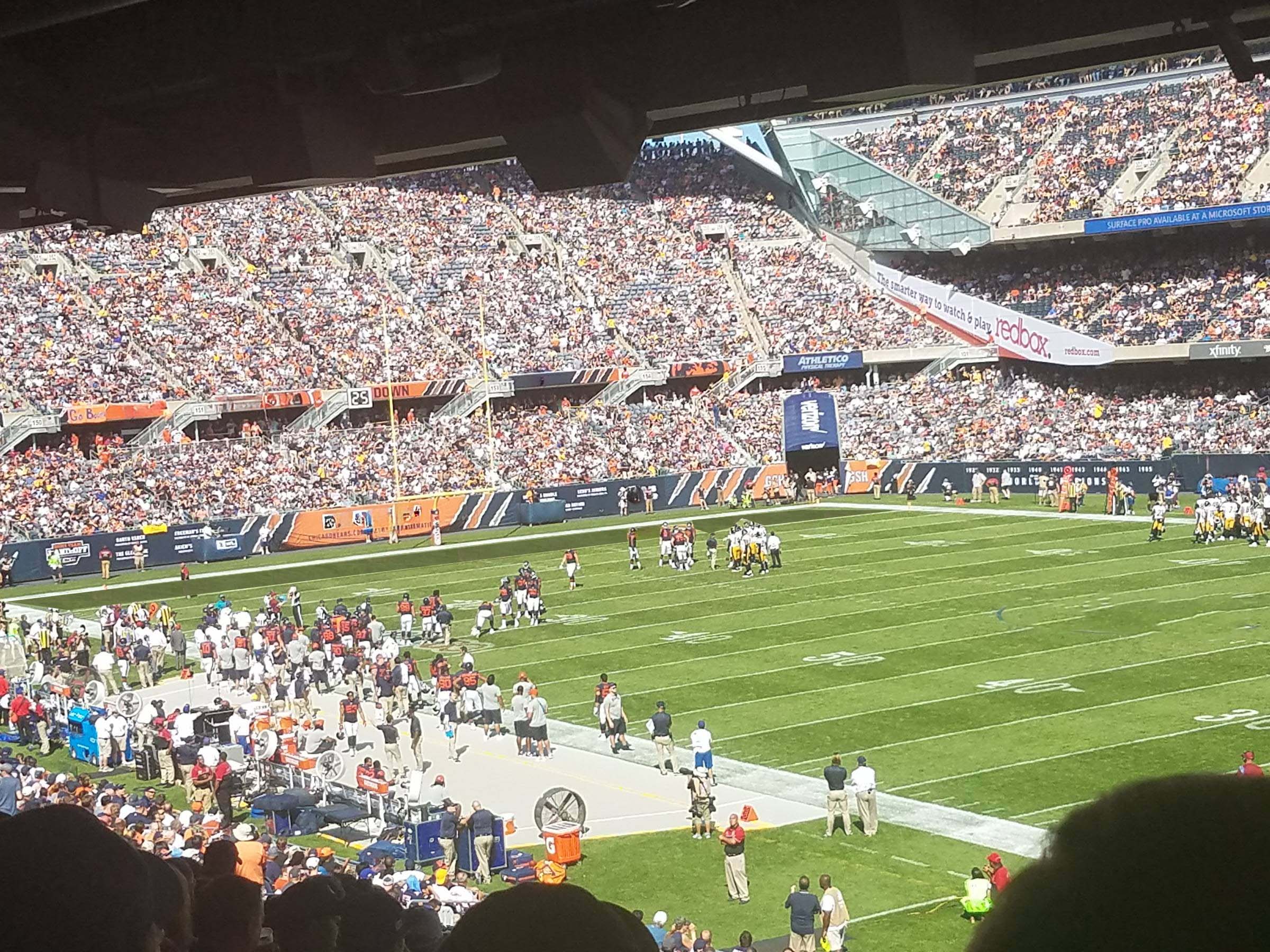 Chicago Bears Seating Chart With Seat Numbers