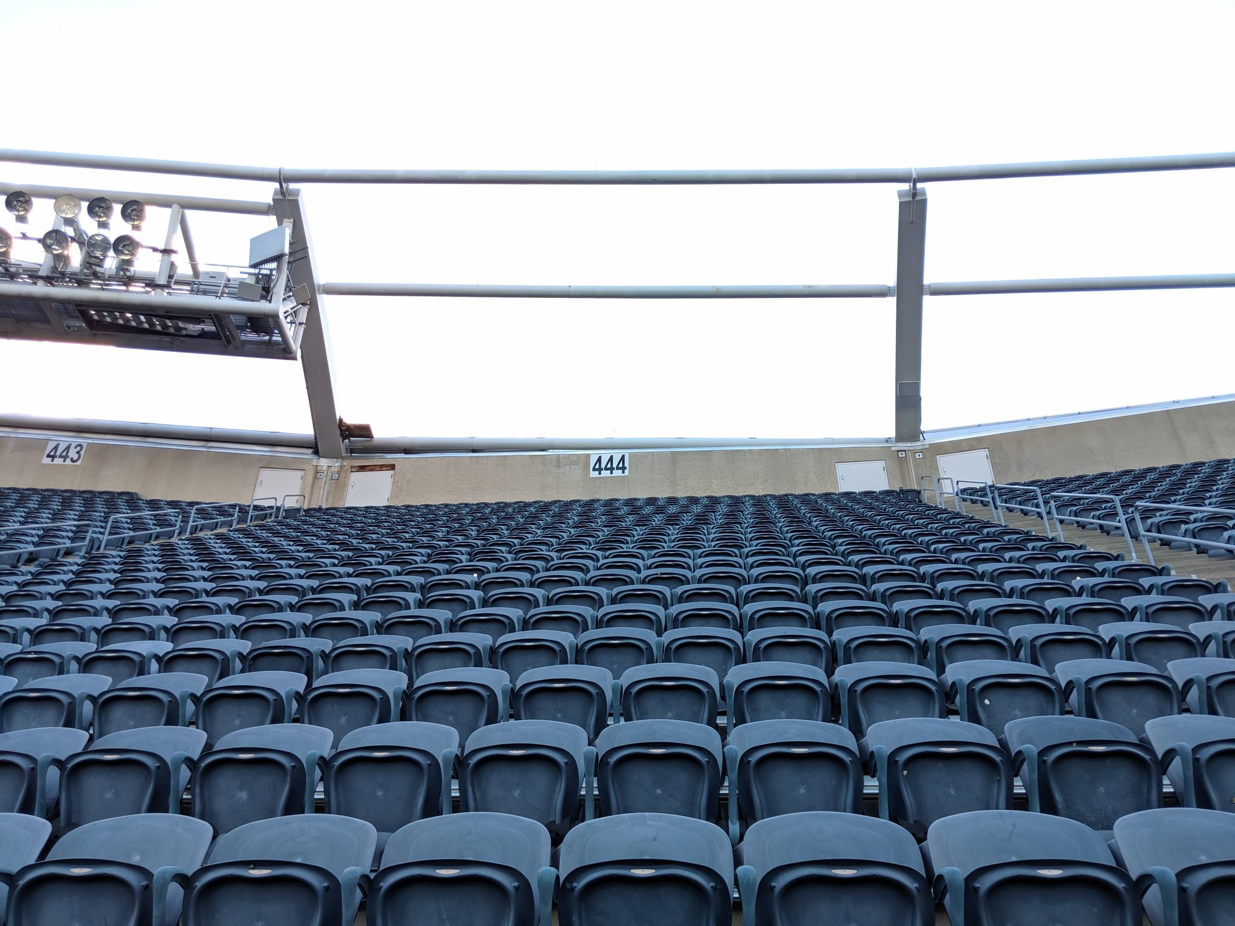 400 level seating at Soldier Field