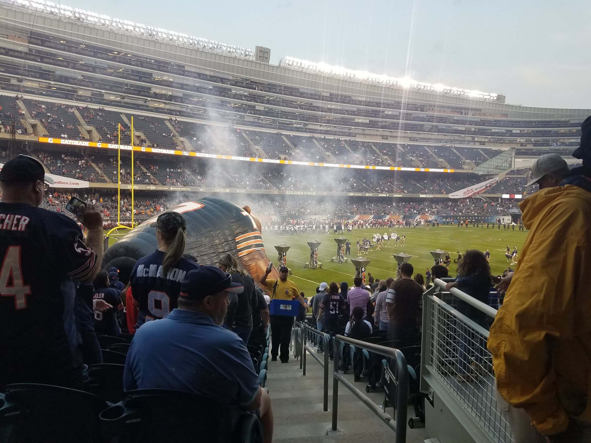 bears player tunnel