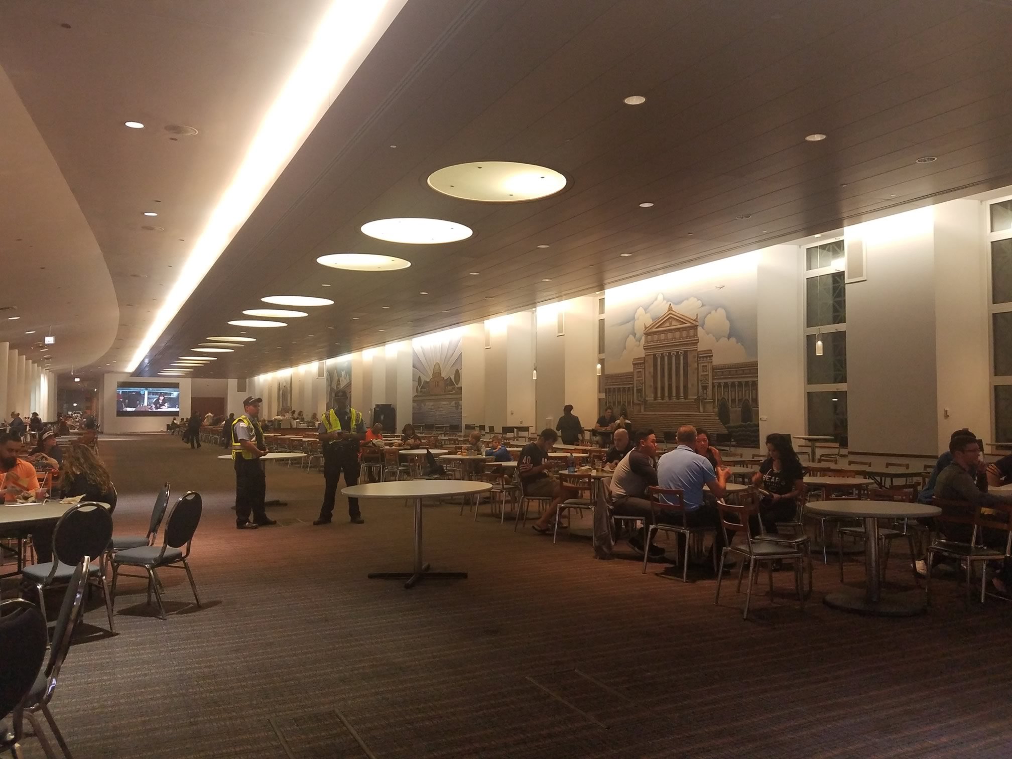 united club dining hall