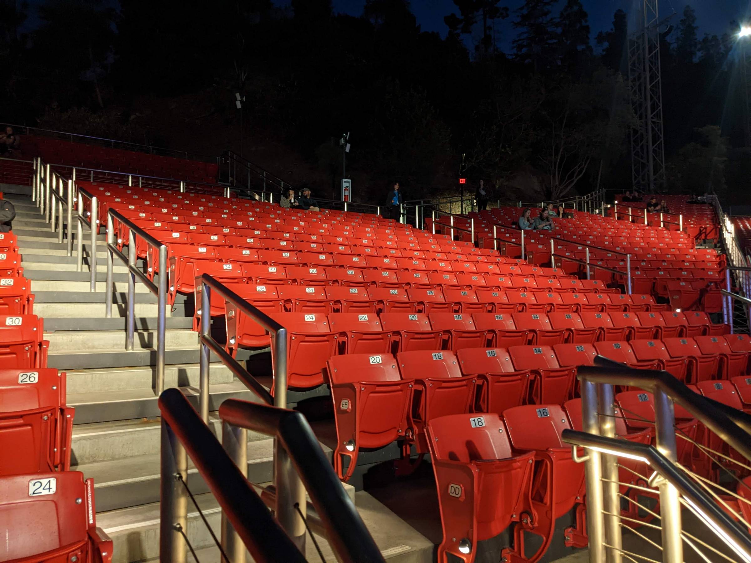 south terrace at greek theatre