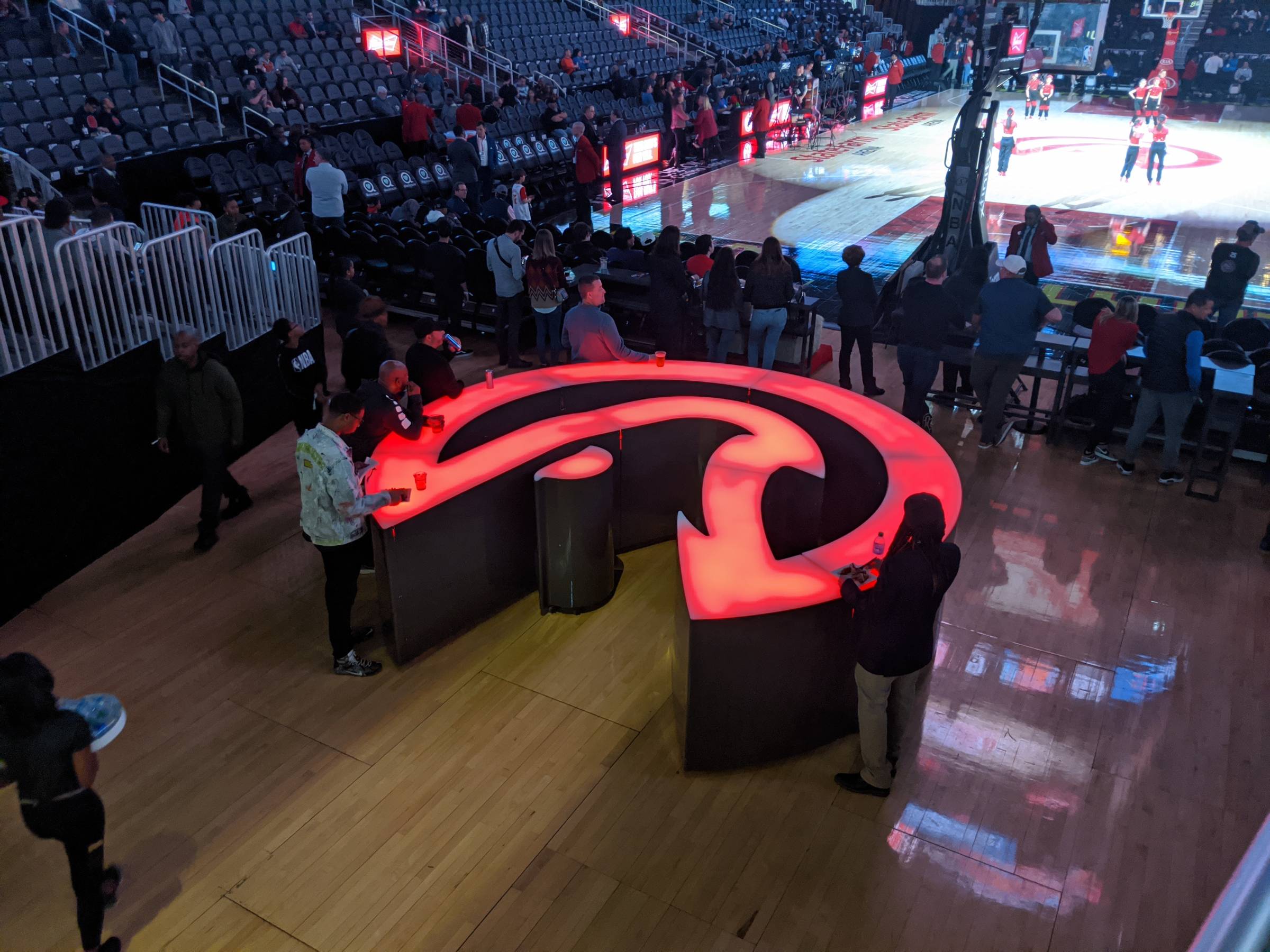 Courtside Seats At State Farm Arena