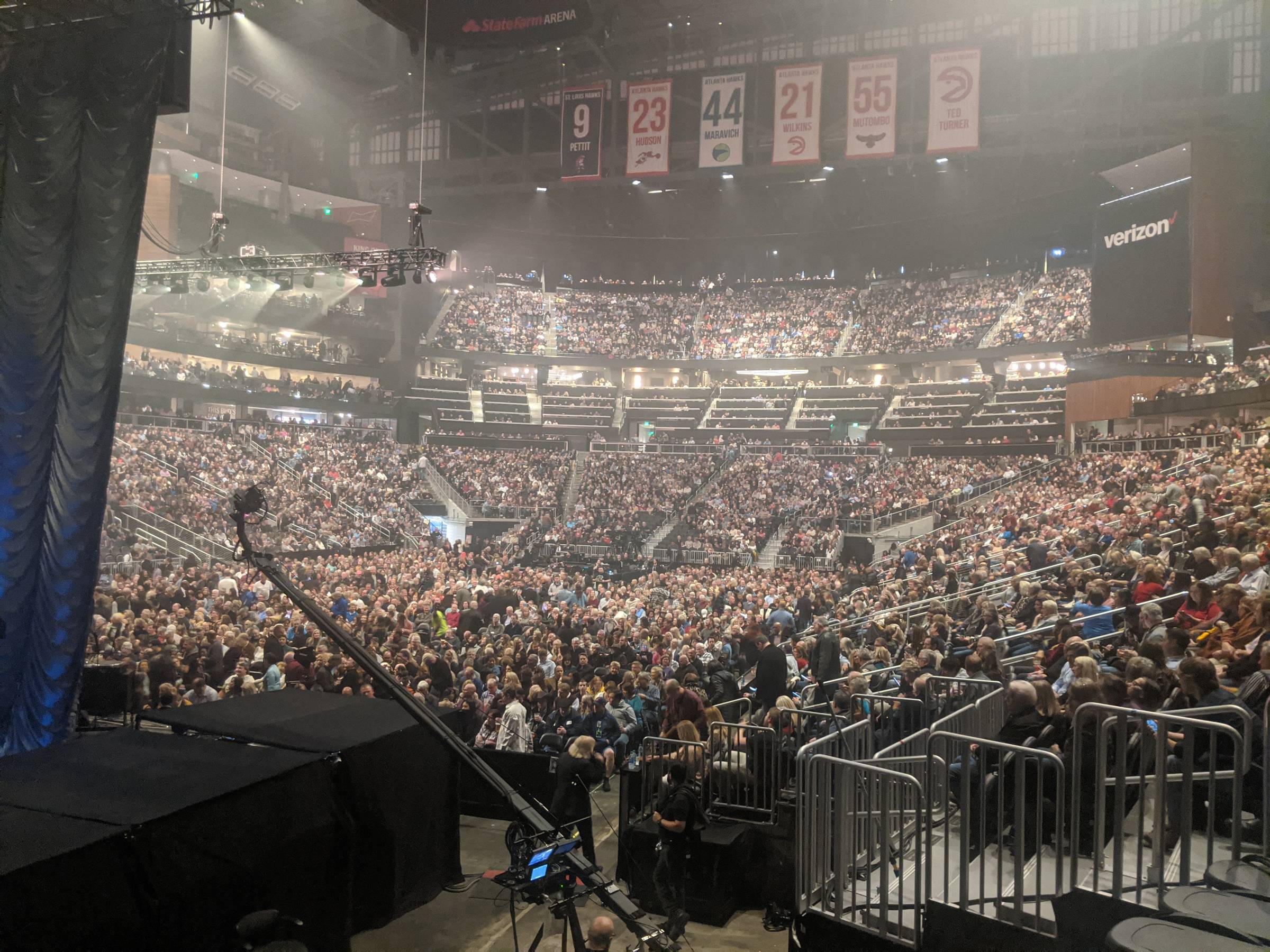 sold out State Farm Arena