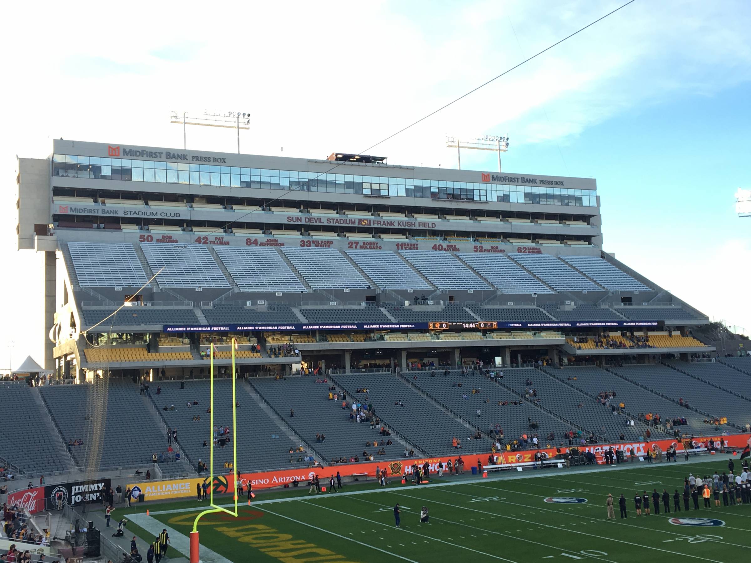 West Sideline Club at Sun Devil Stadium