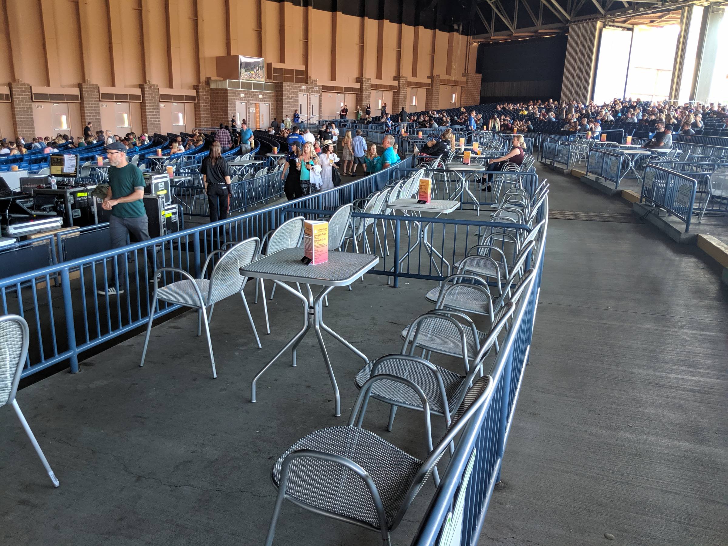 Box Seats at RV Inn Amphitheater