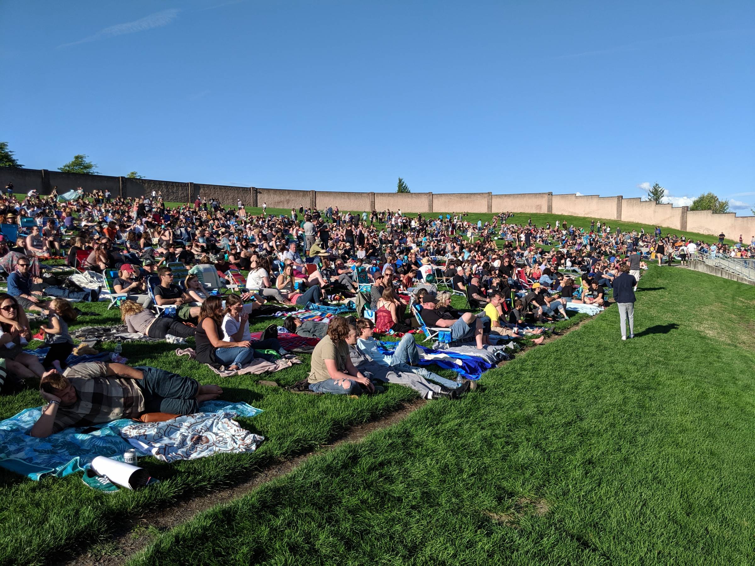 Lawn seats at Sunlight Supply Amphitheater
