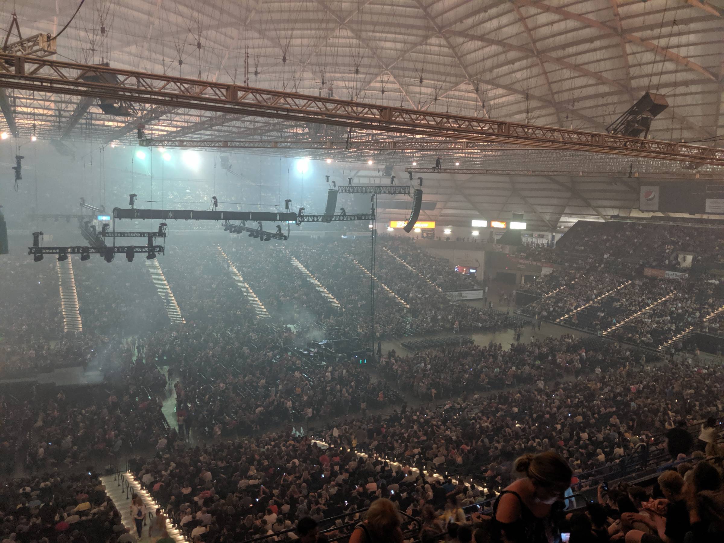 Inside the Tacoma Dome