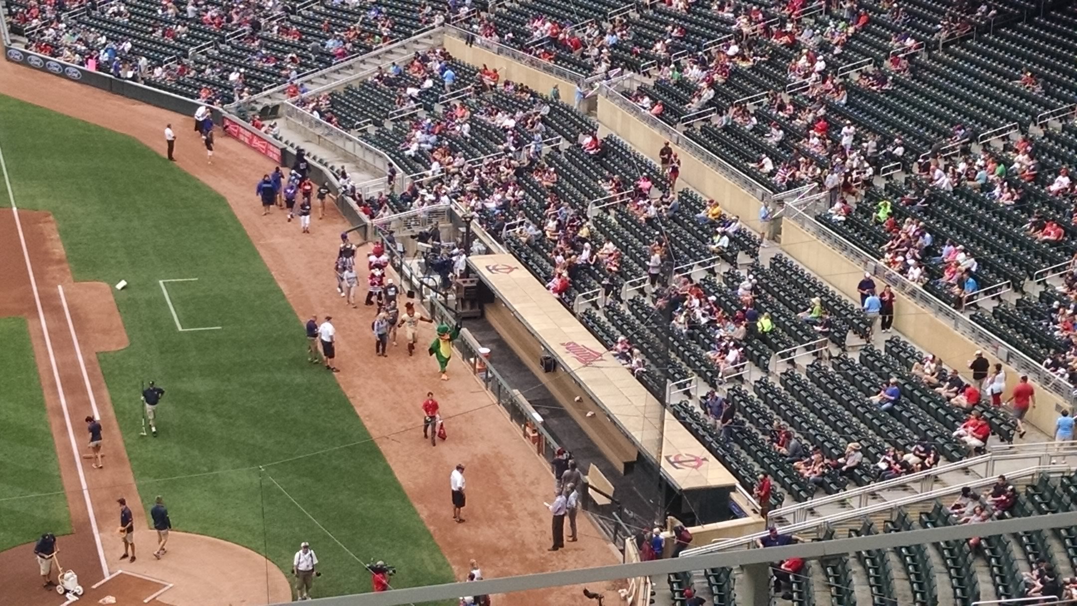 Target Field Baseball Seating Chart