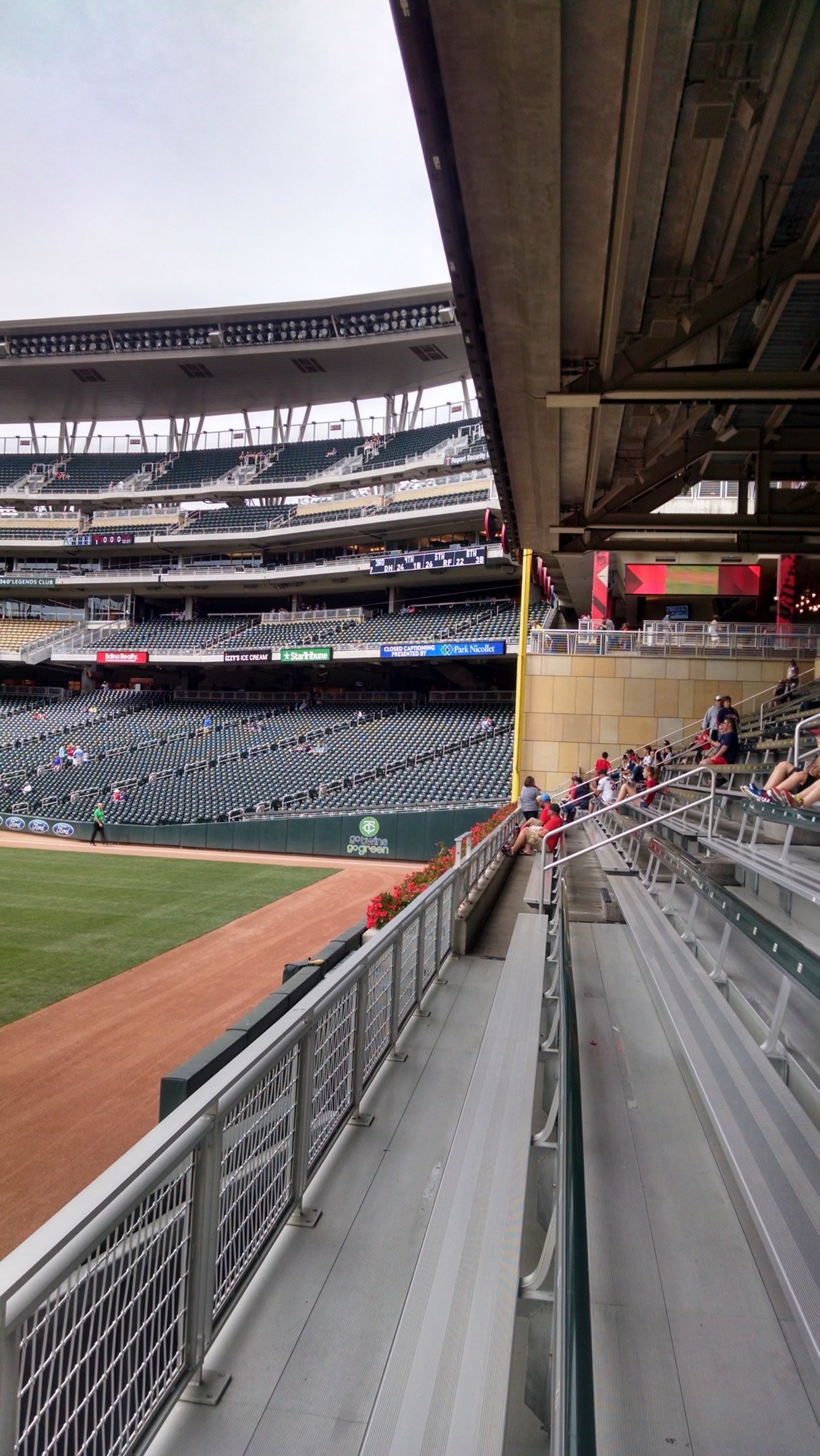 Printable Target Field Seating Chart