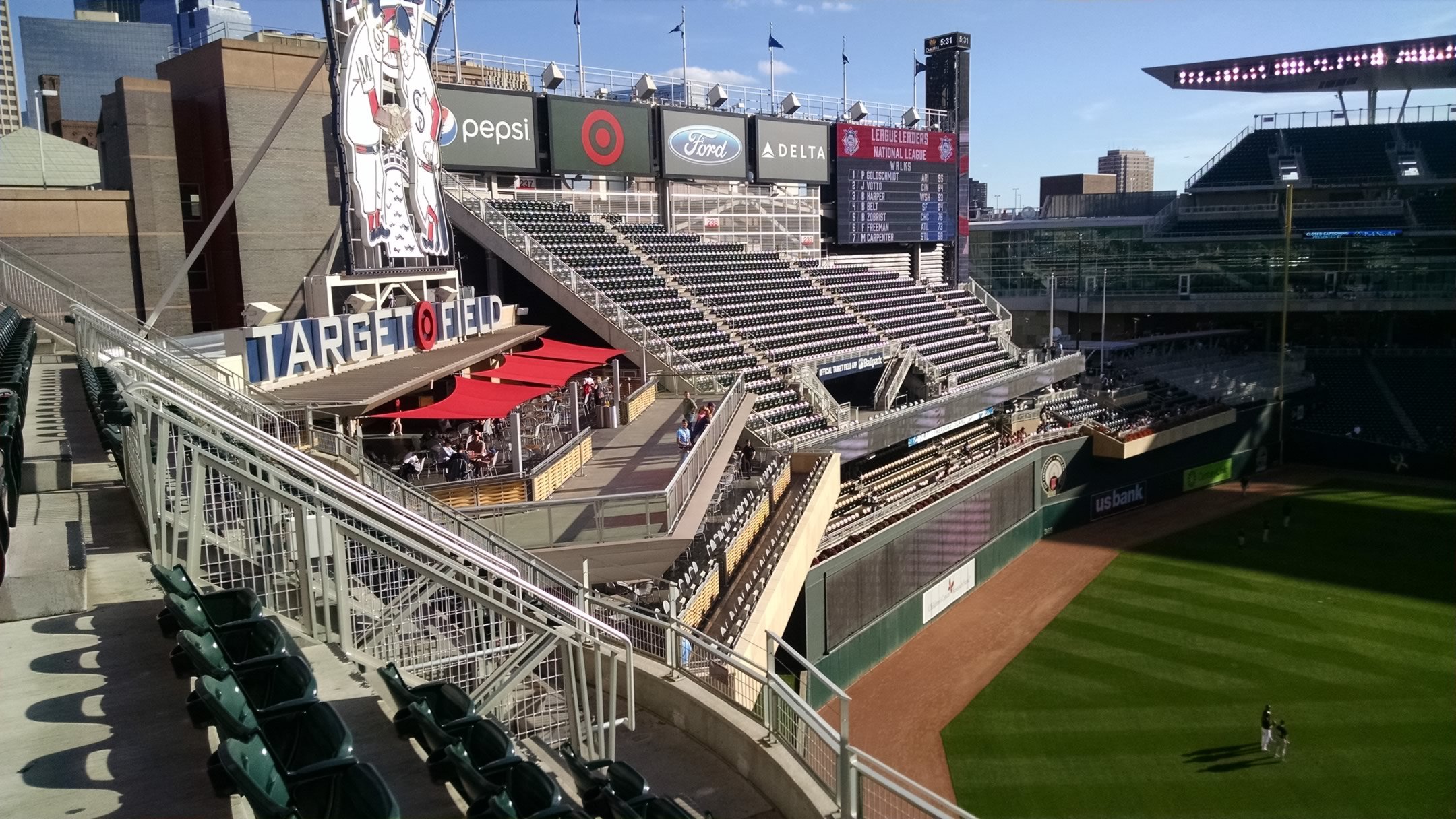 Target Field Center Field Plaza