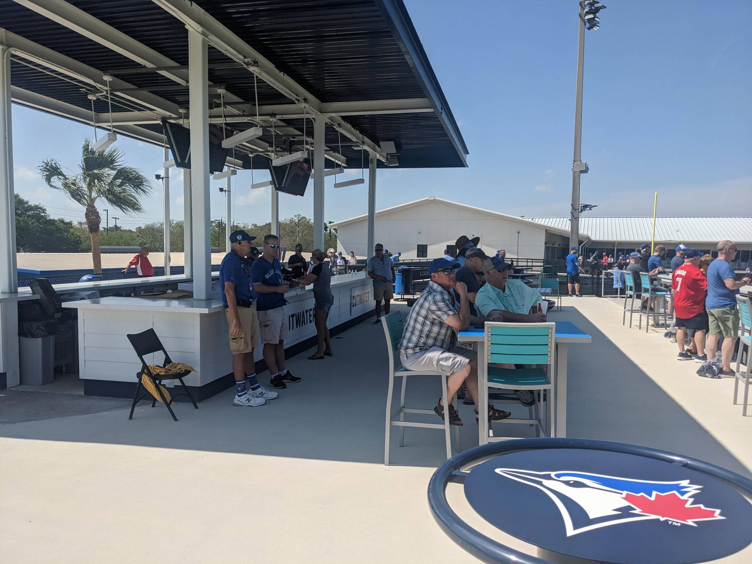 right field concessions TD Ballpark