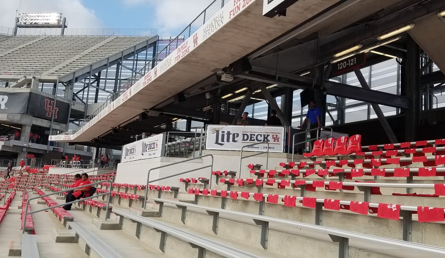 partio patio section tdecu stadium