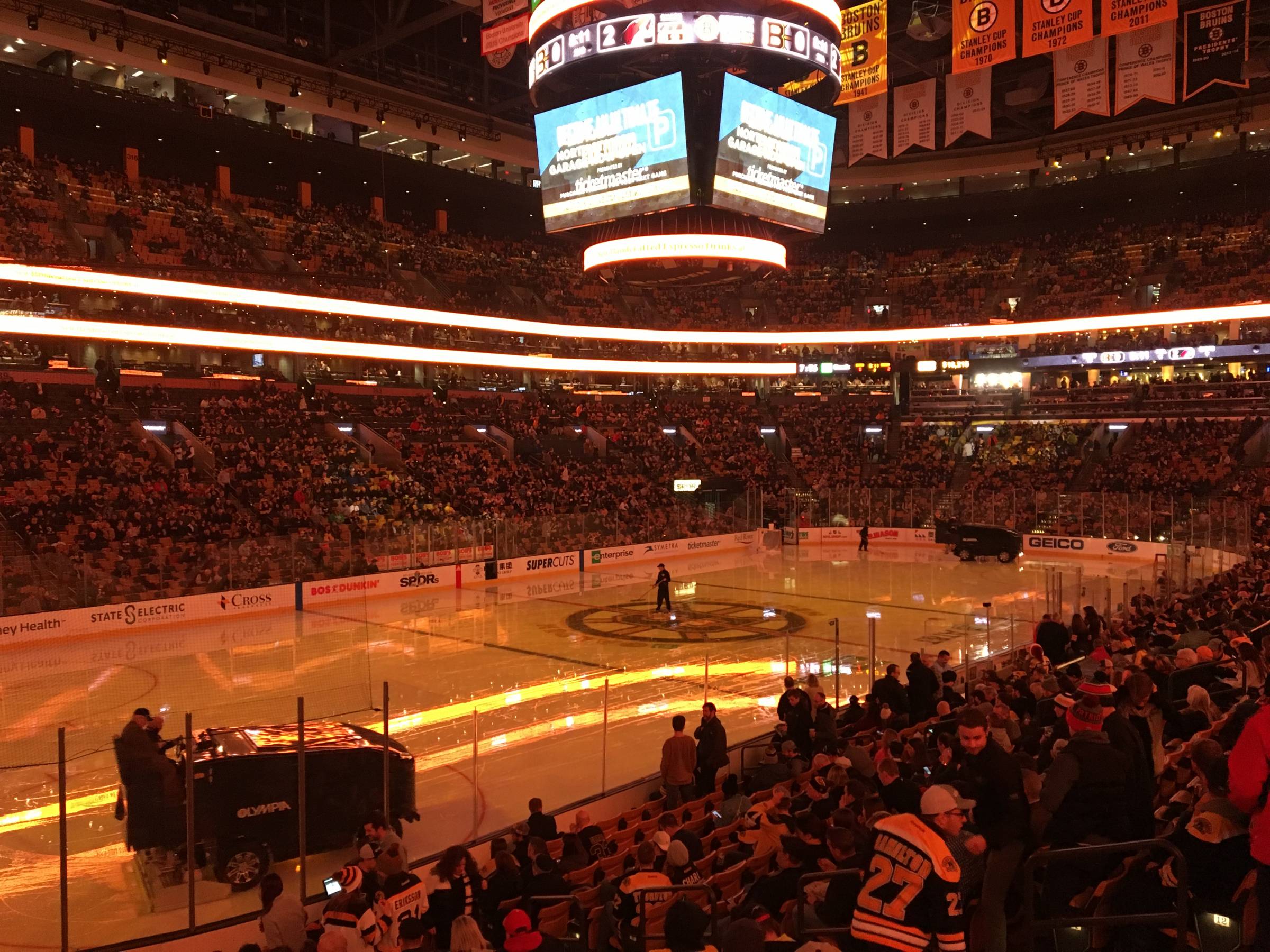 Td Garden Hockey Seating Chart Rows