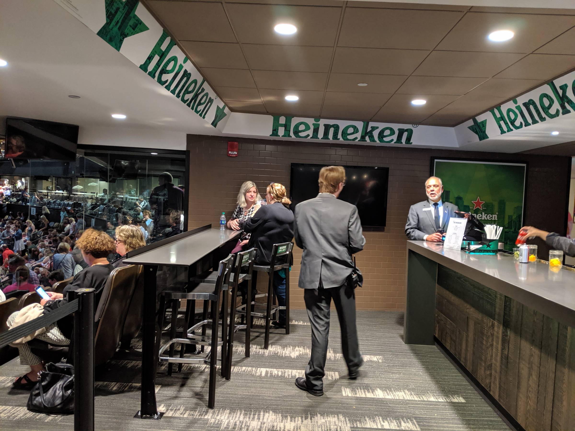 heineken green room td garden