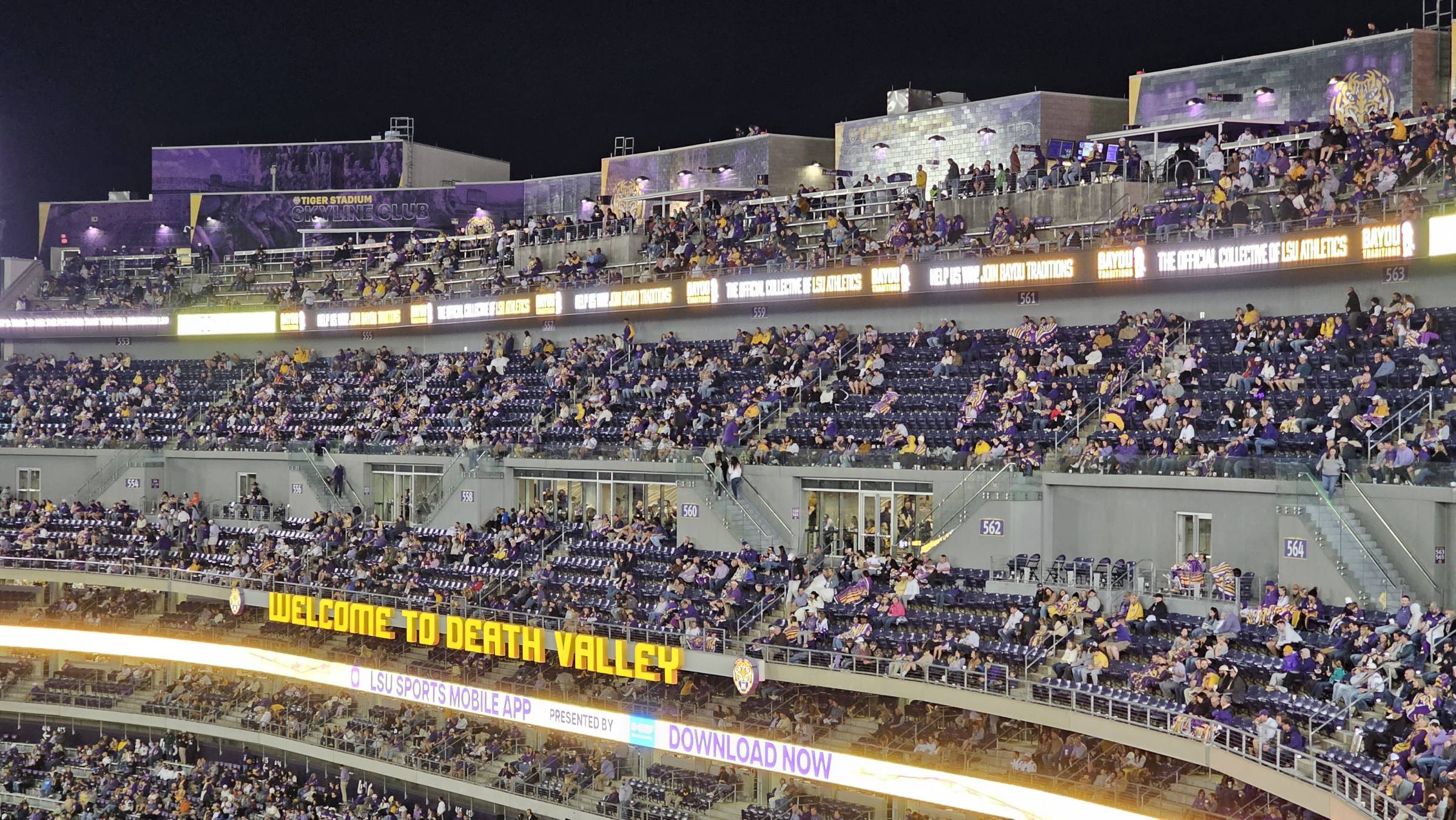 South Stadium Club at Tiger stadium