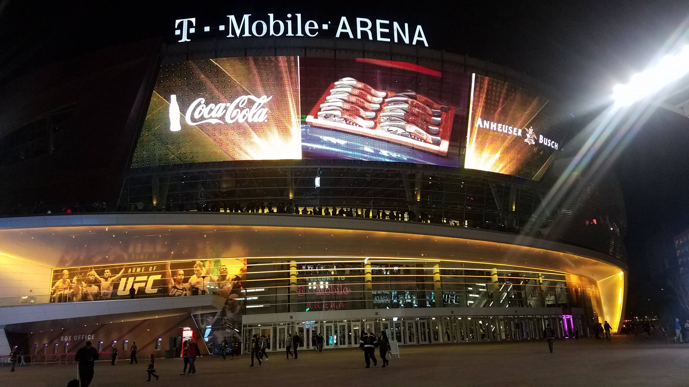 Road Review: T-Mobile Arena, A Possible Neutral Site For 2020