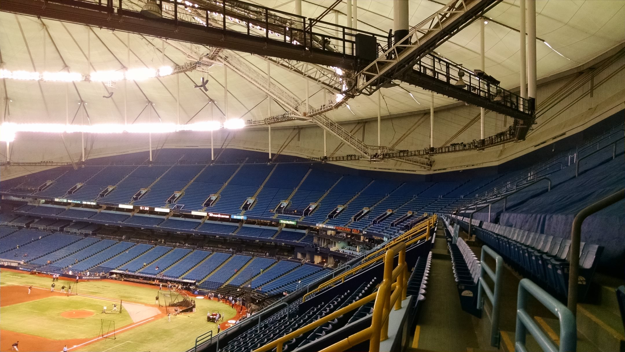 Section 341 at Tropicana Field Tampa Bay Rays