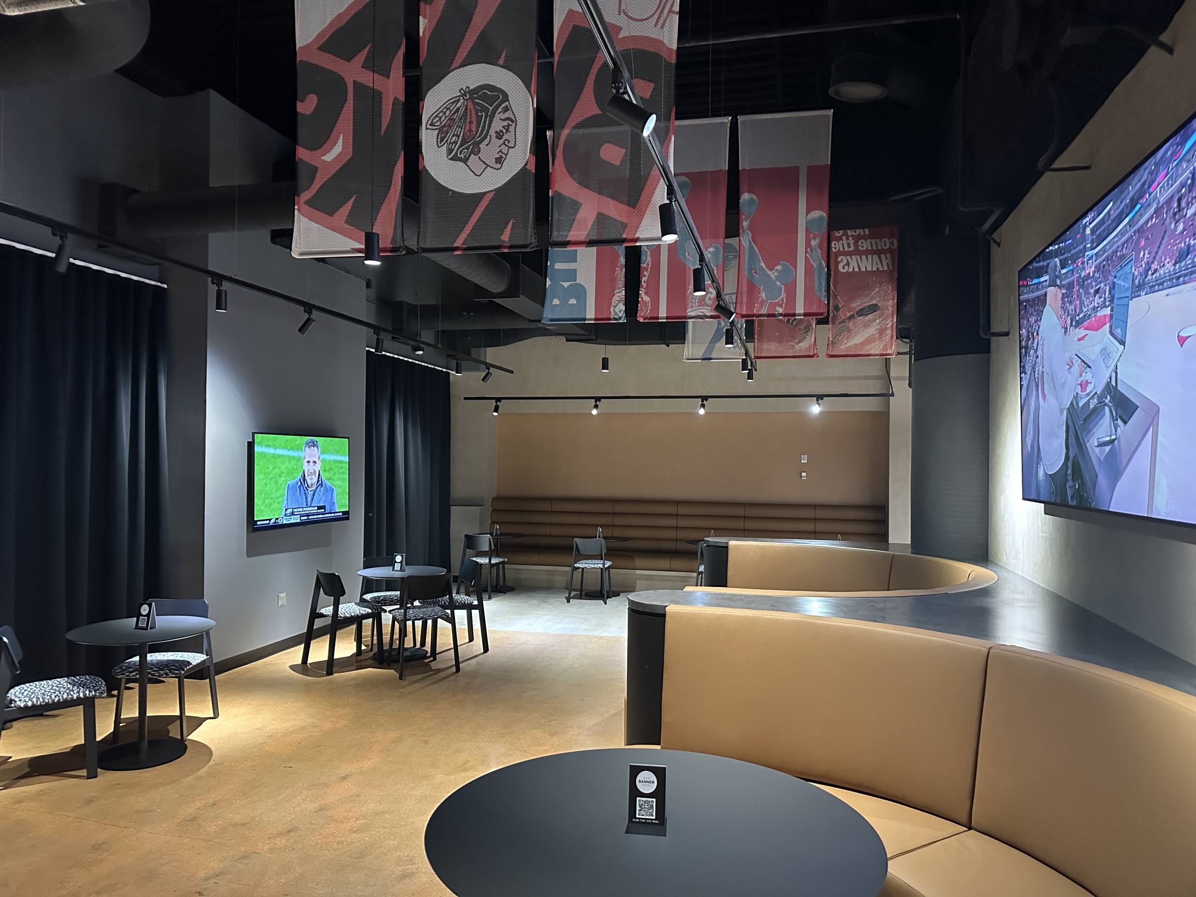 Banner Level Lounge Area